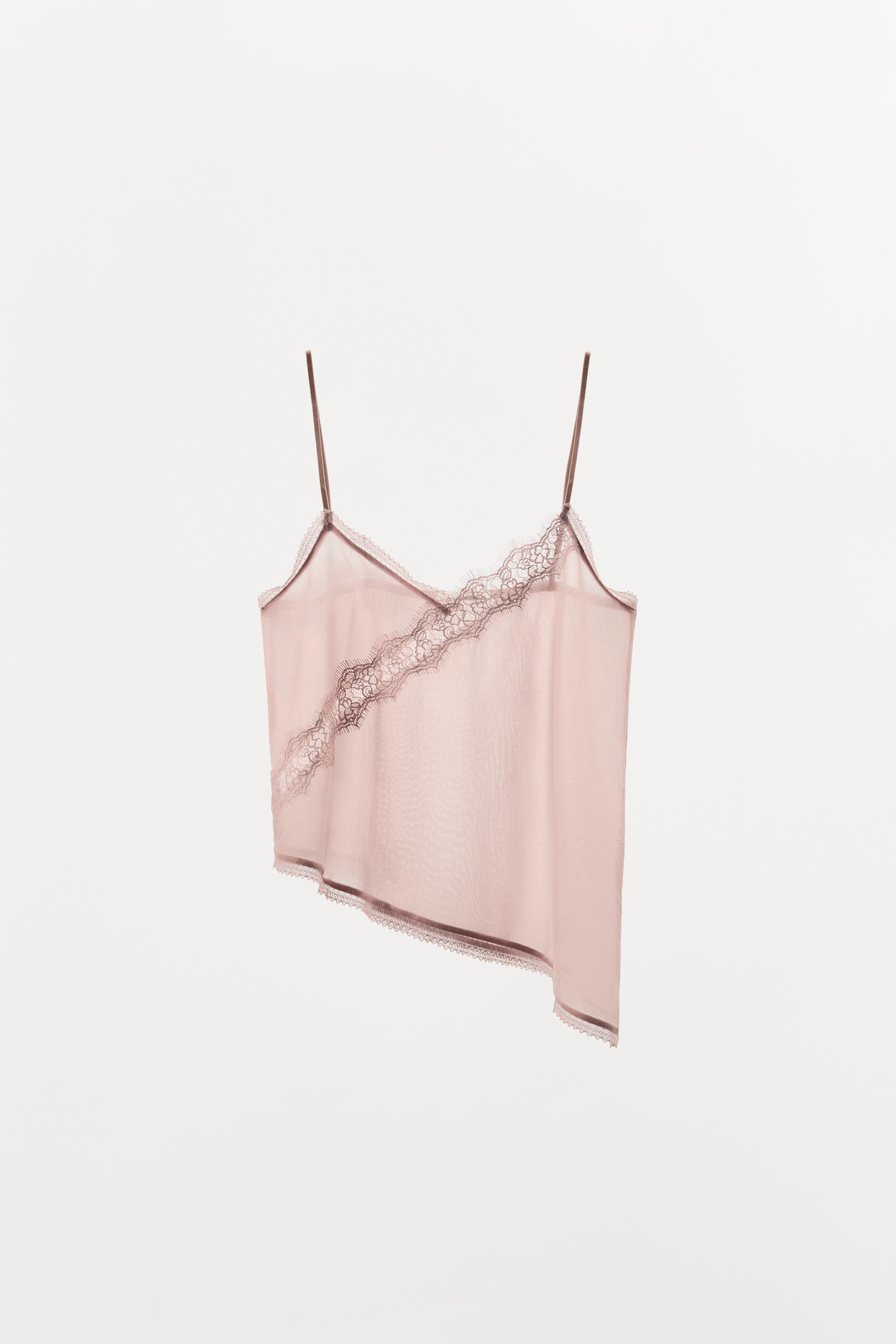 ORGANZA STRAP TOP