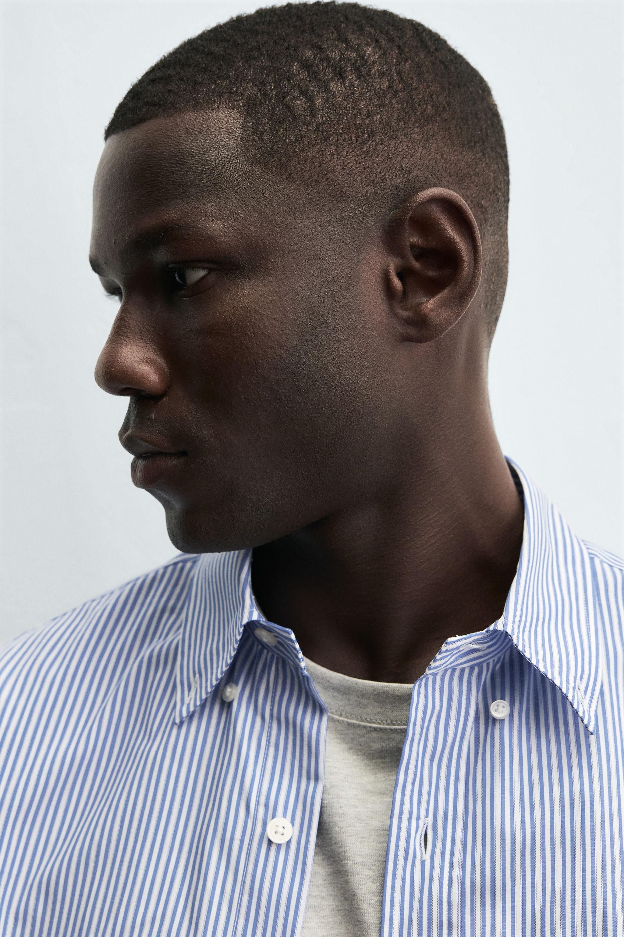 REGULAR FIT STRIPED SHIRT