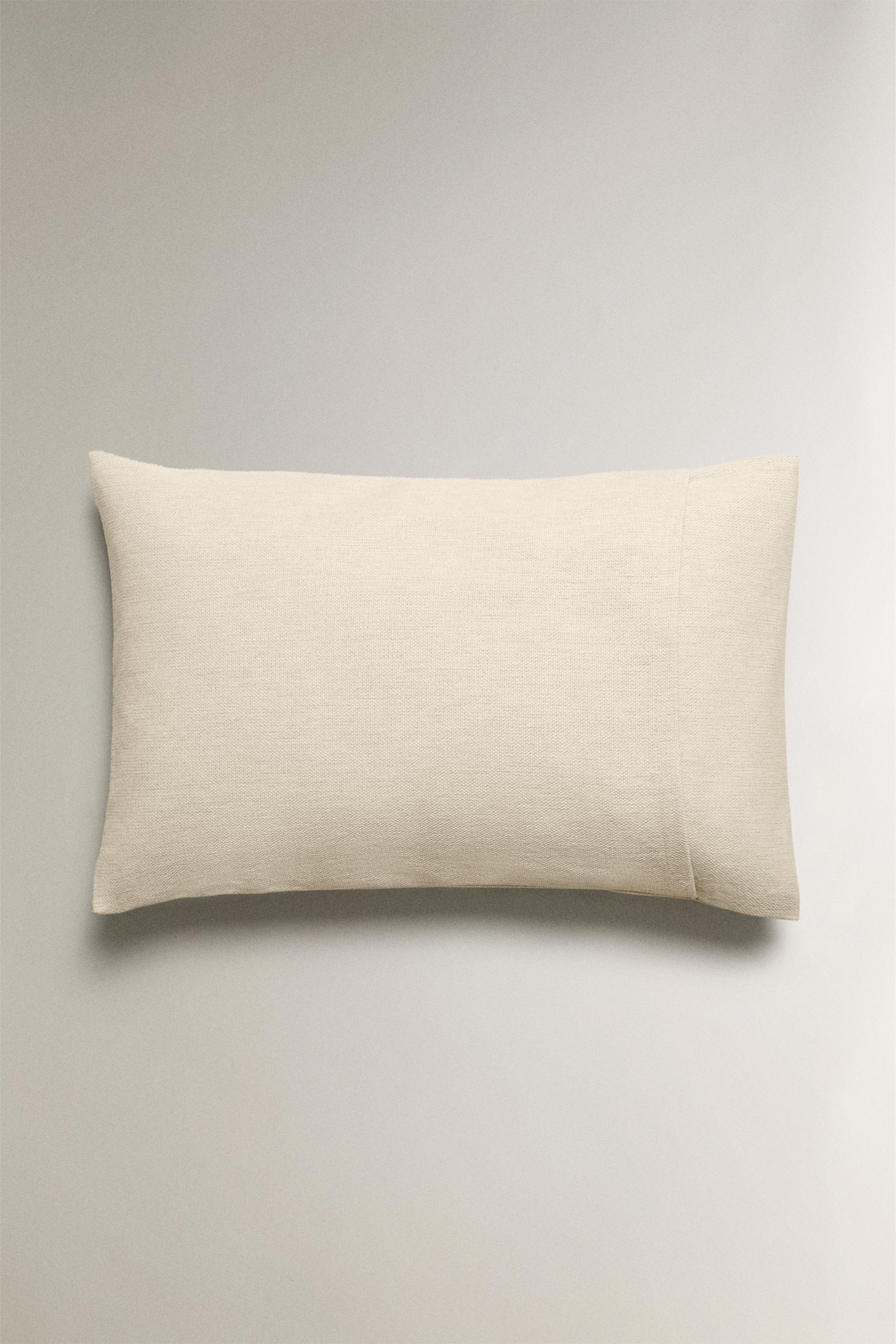 PLAIN THROW PILLOW COVER