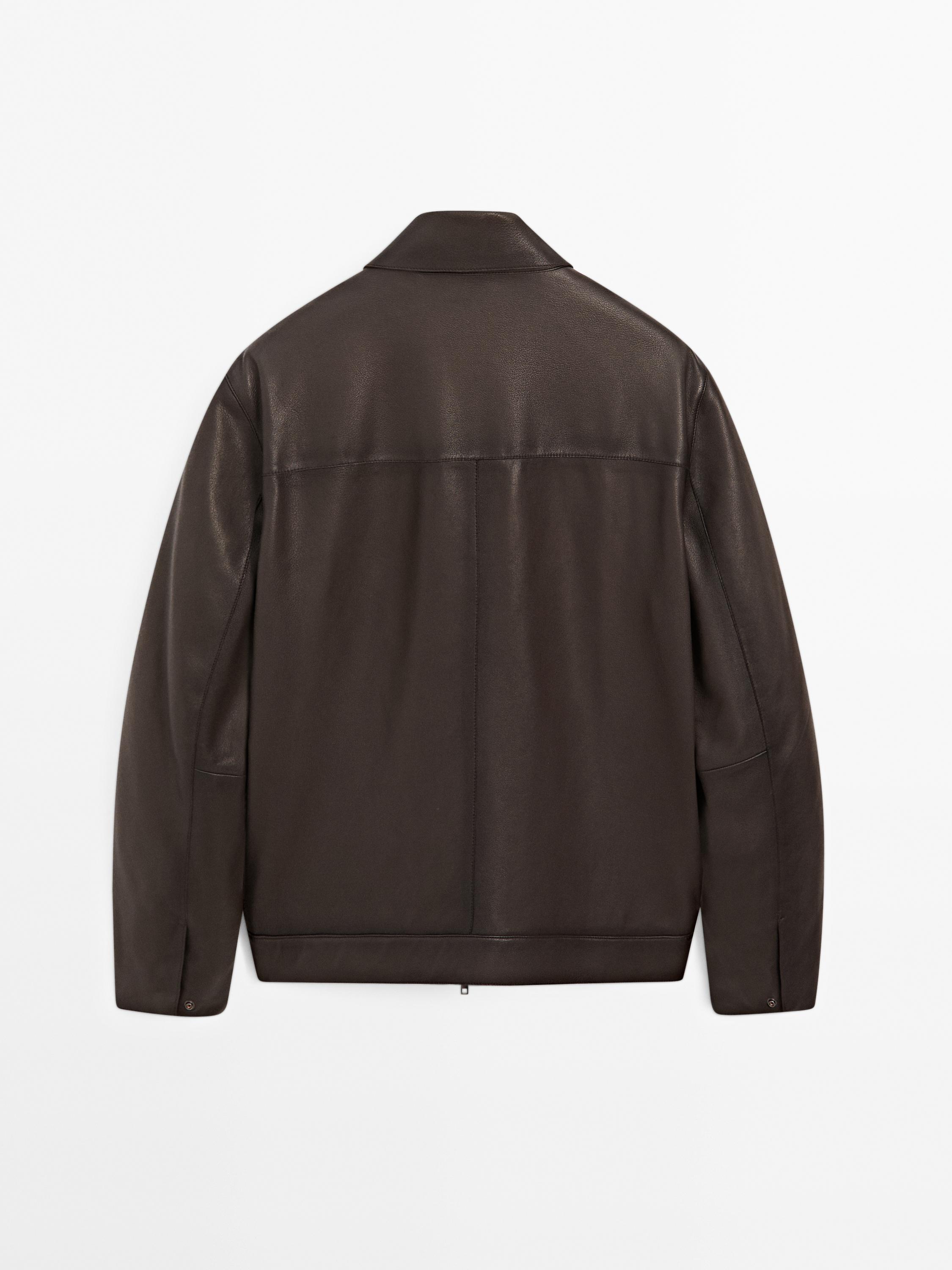 Nappa sheepskin jacket