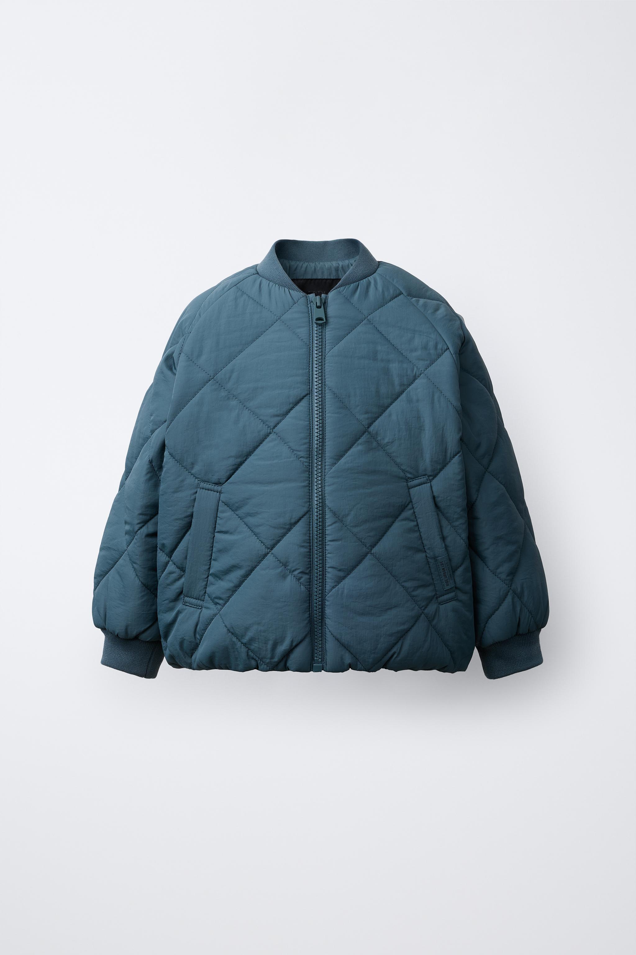 WATER REPELLENT PADDED BOMBER JACKET
