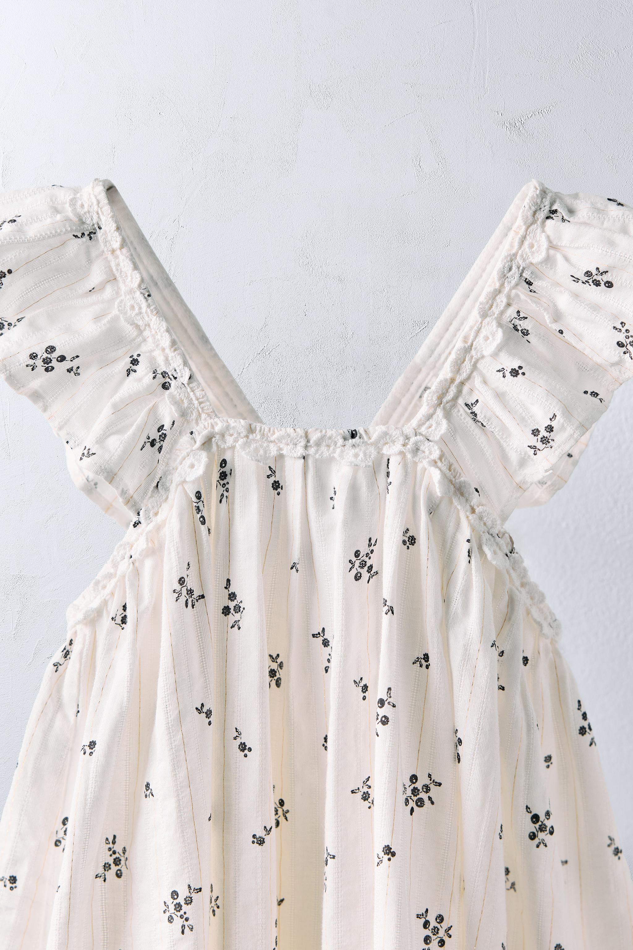 AGES 2-5/ LIMITED EDITION SPARKLY FLORAL DRESS