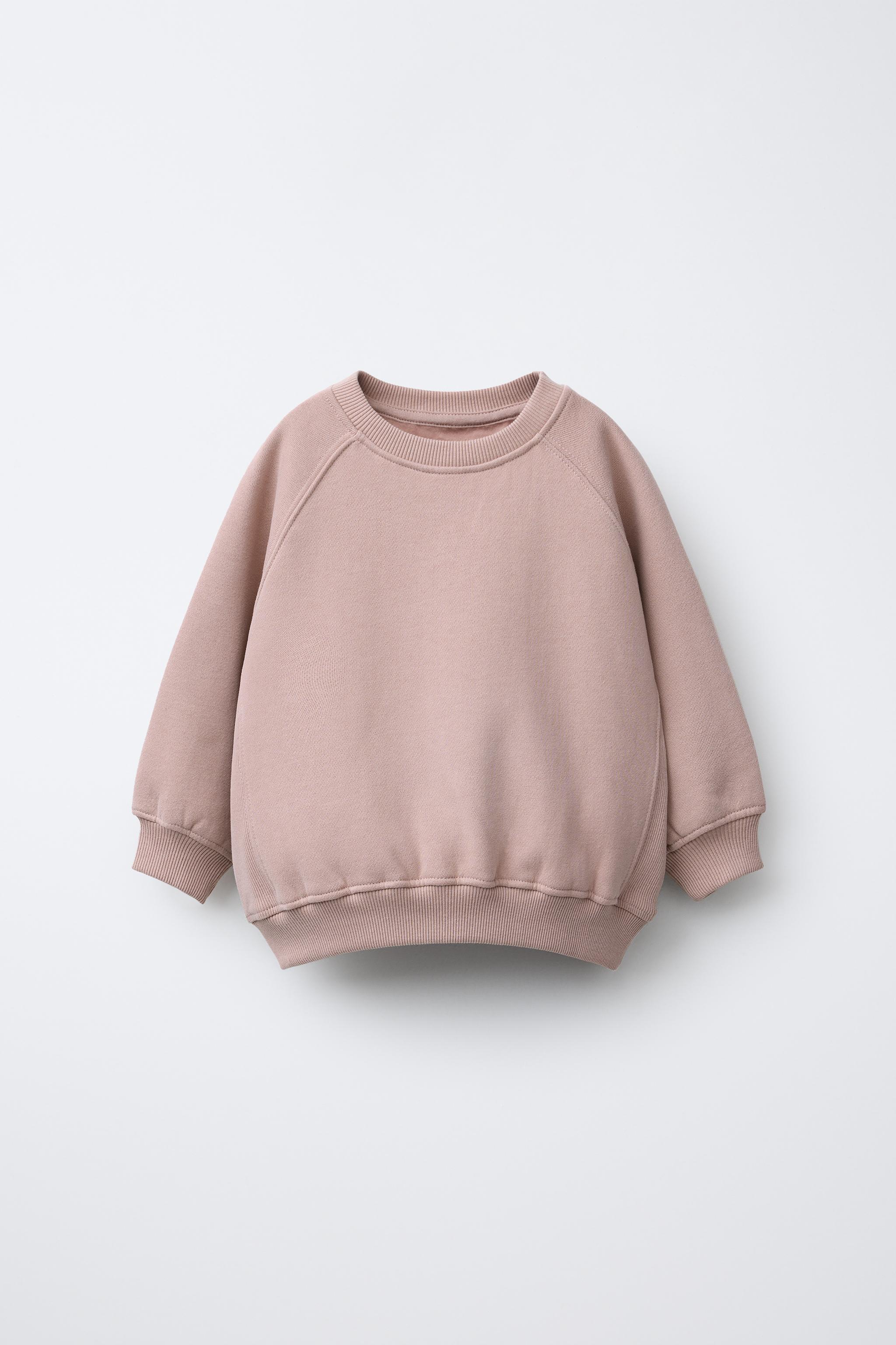 FLOCKED LOGO SWEATSHIRT