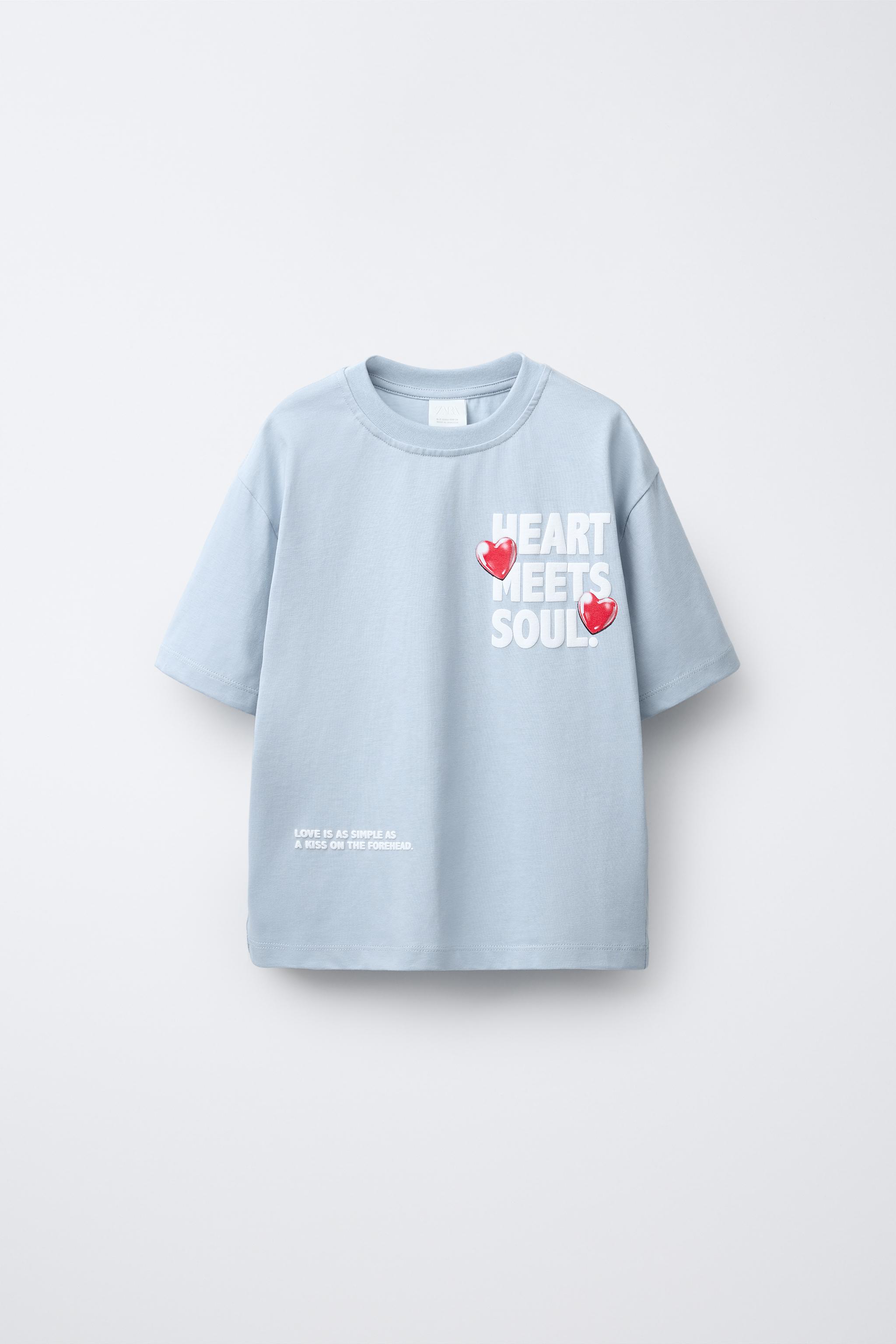 RAISED PRINT T-SHIRT