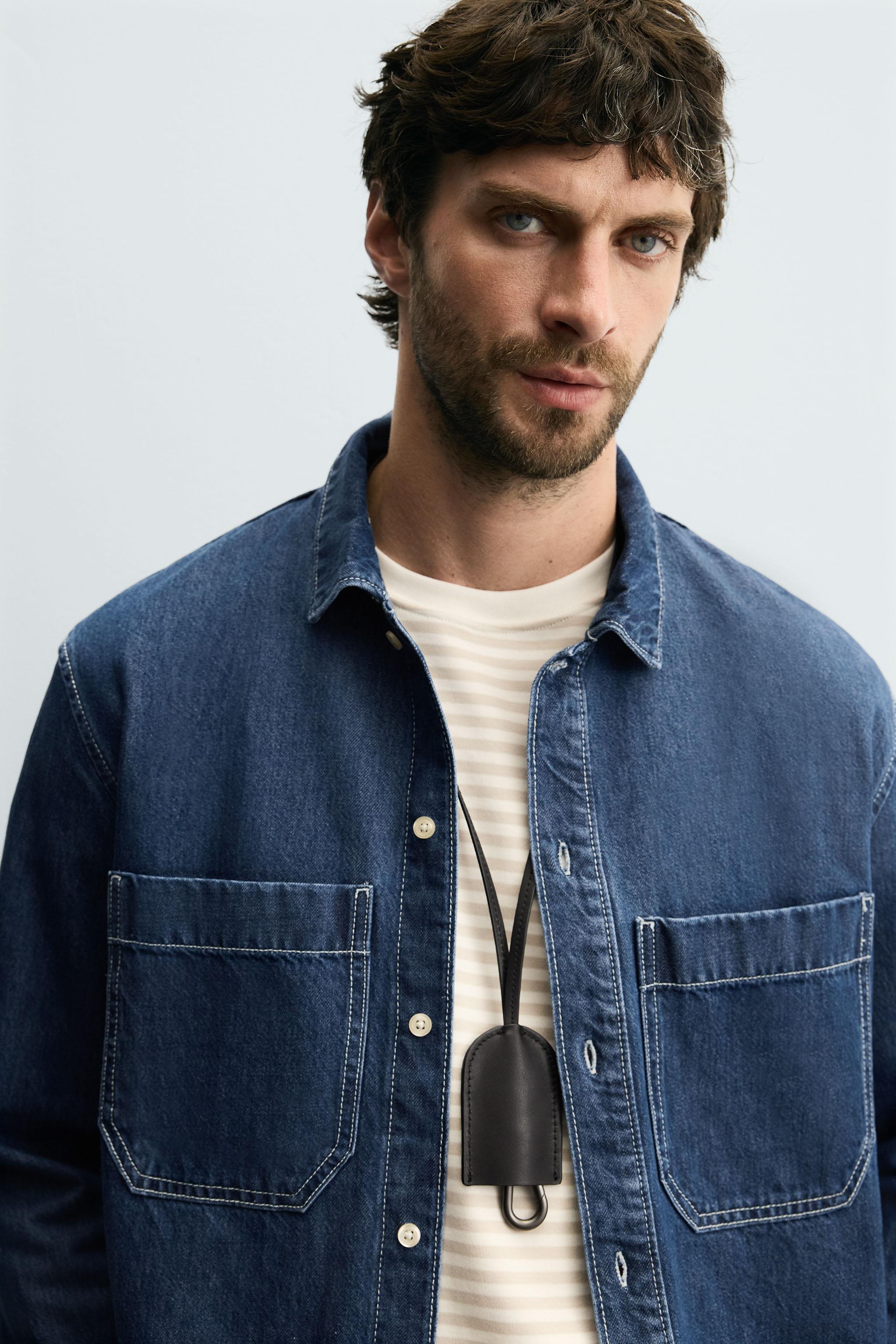 REGULAR FIT DENIM SHIRT