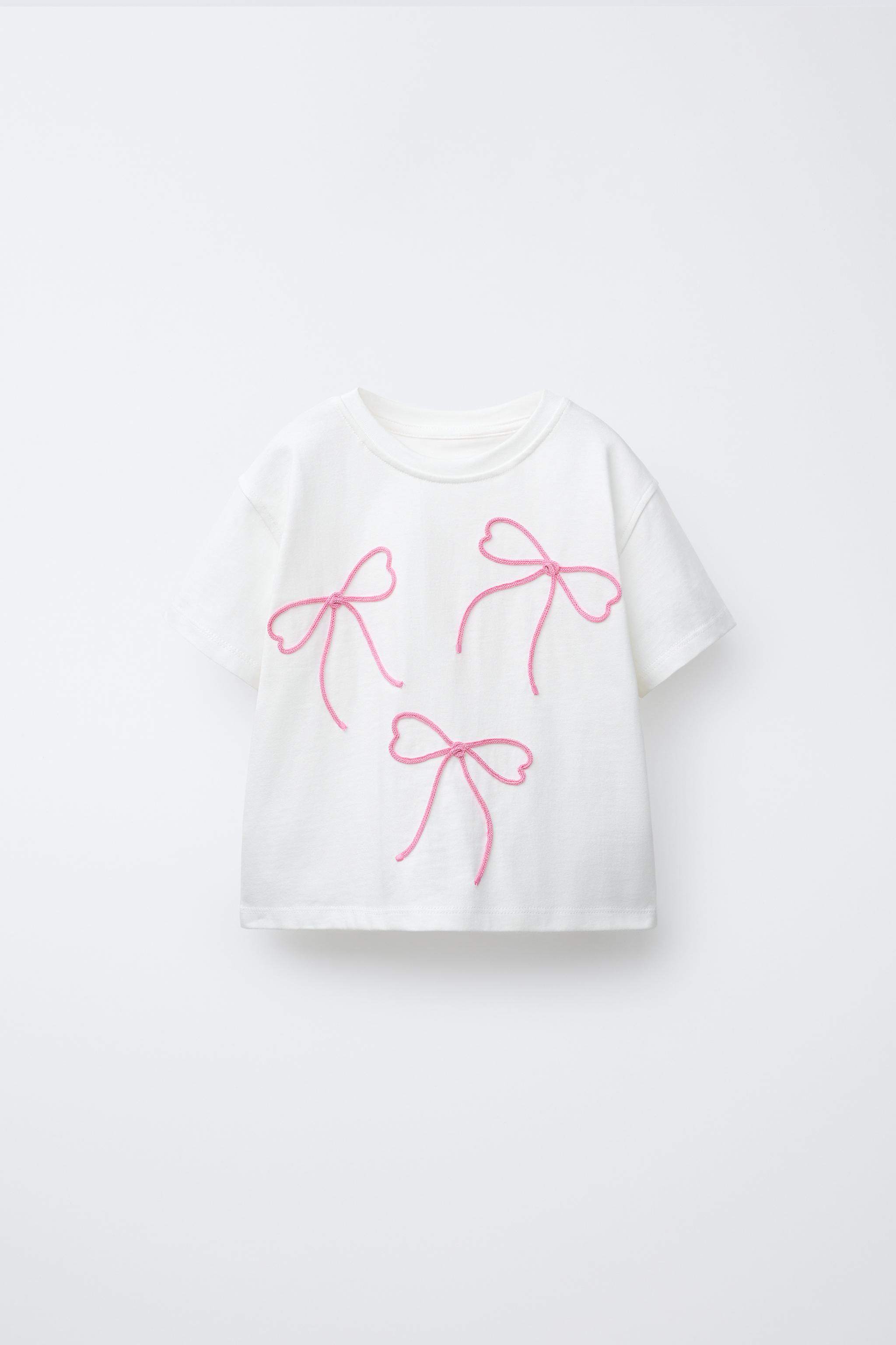 DRAWSTRING BOW T-SHIRT