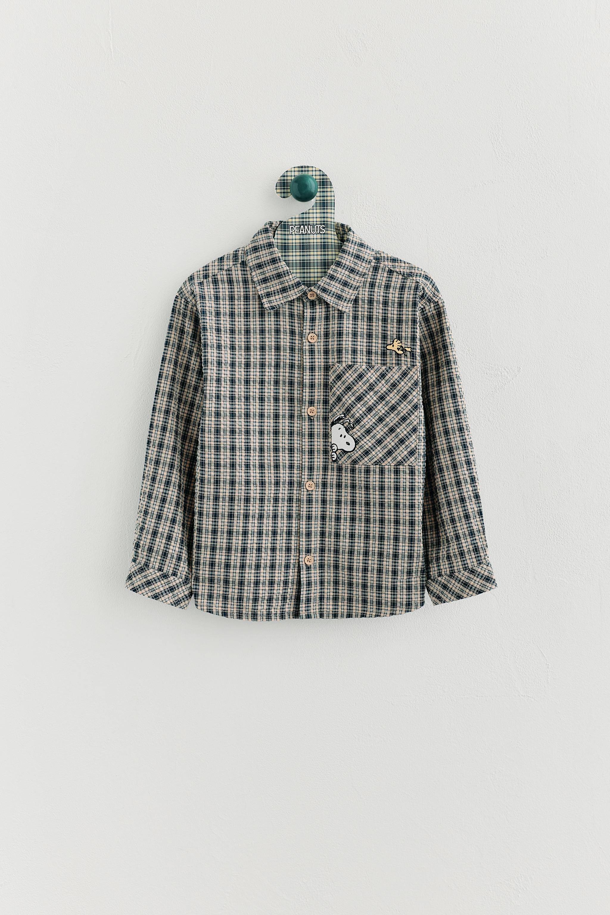 PLAID SHIRT SNOOPY PEANUTS™