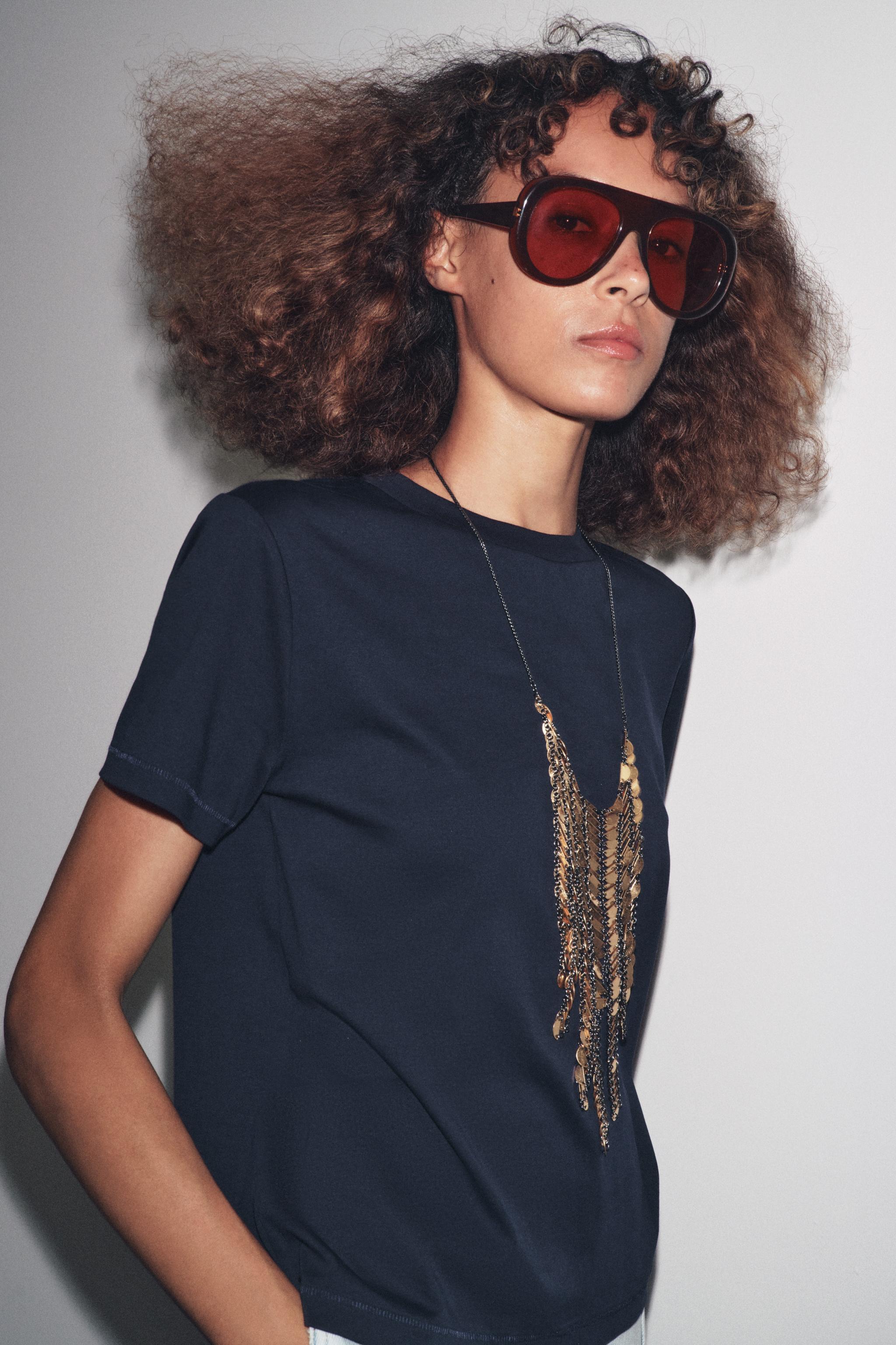 MERCERIZED COTTON T-SHIRT