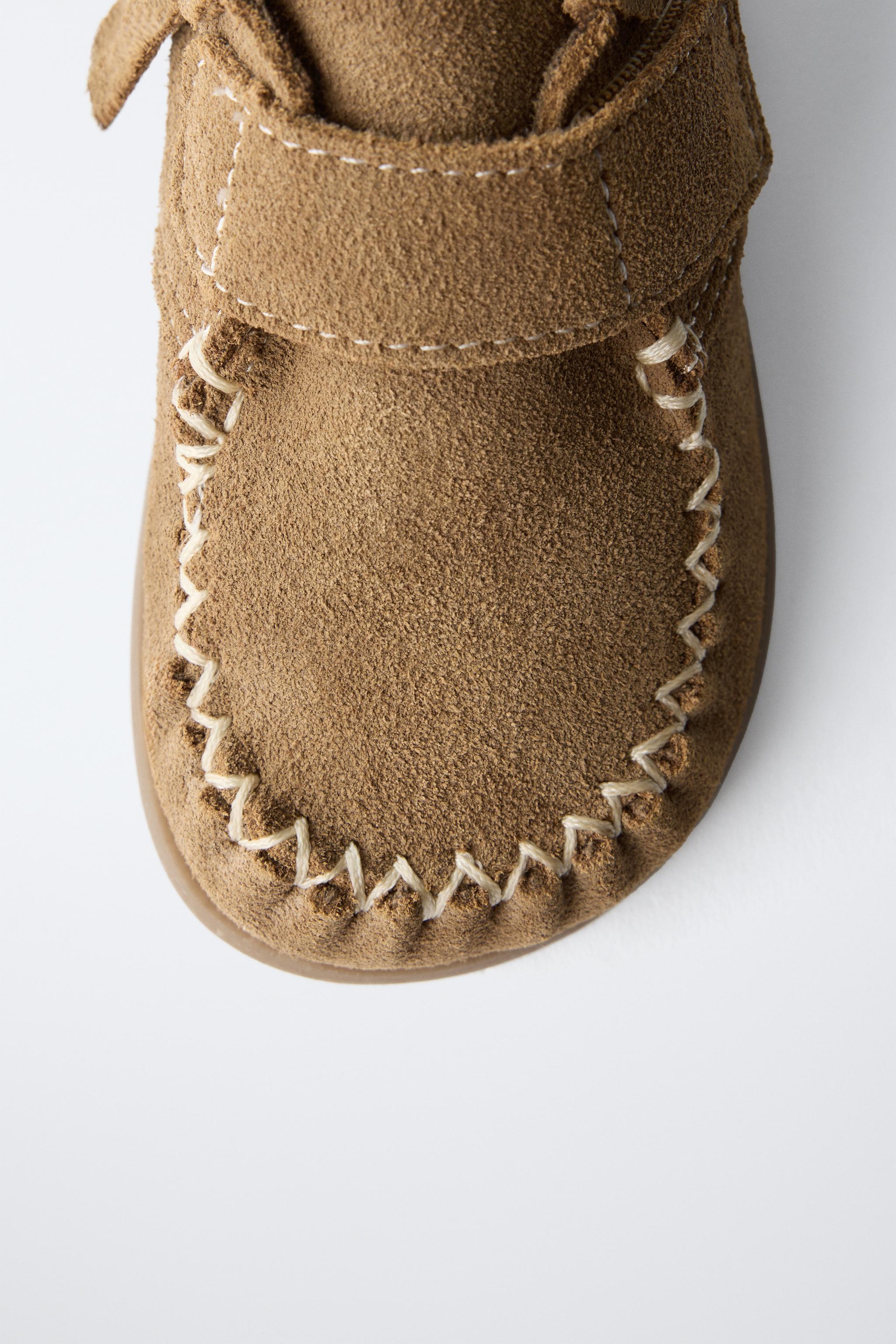 BAREFOOT LEATHER FRINGE BOOTS