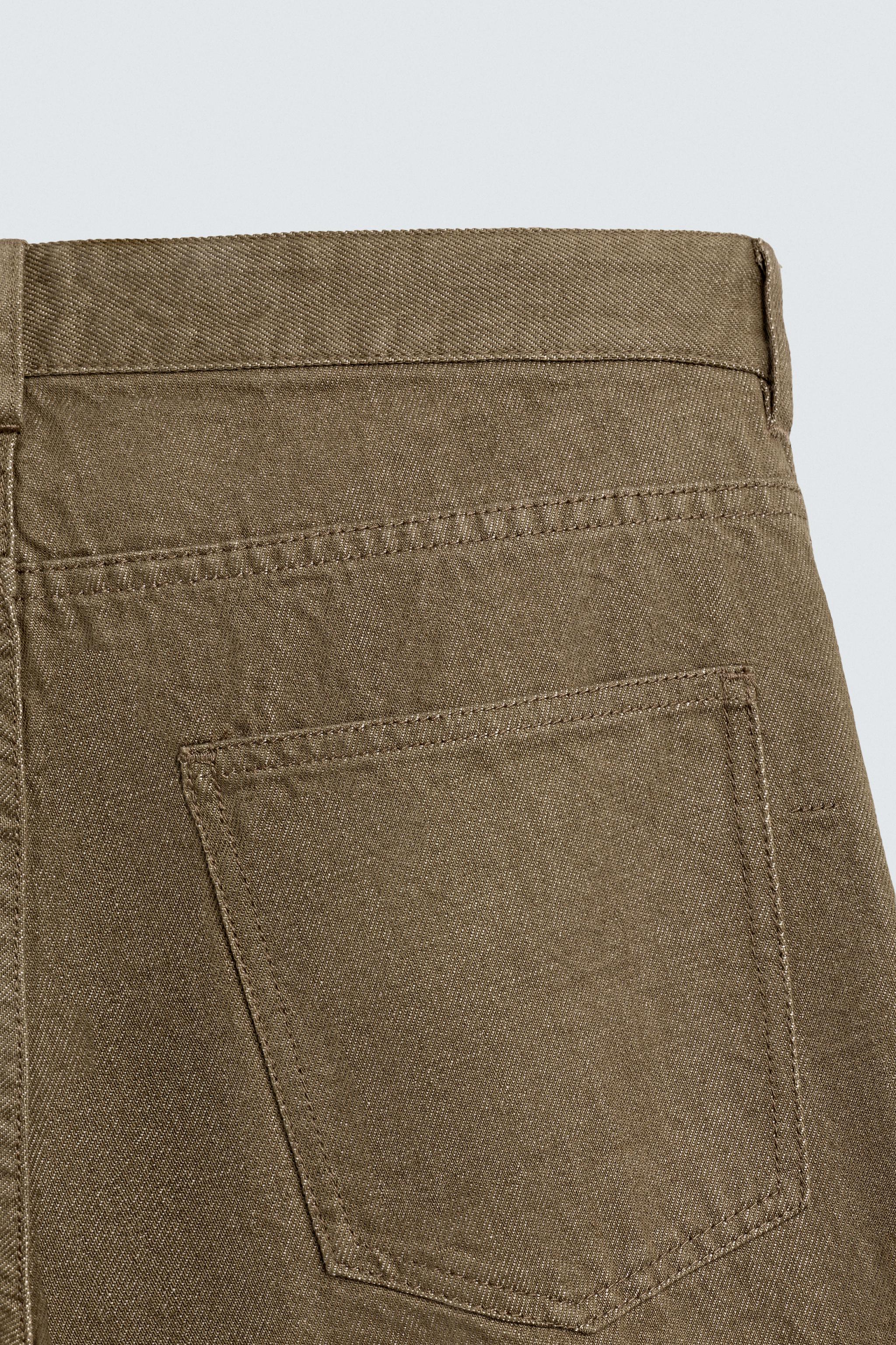 REGULAR FIT COTTON PANTS