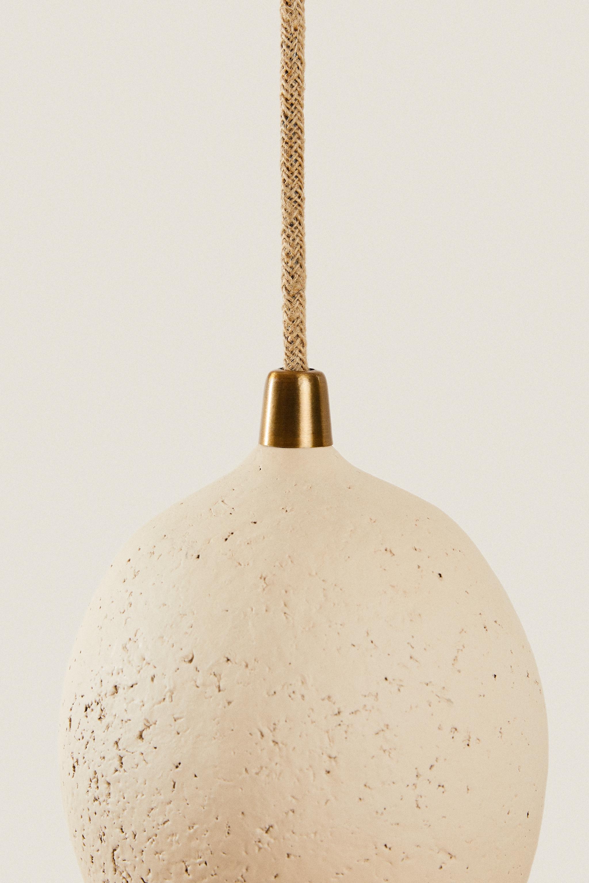 PAPIER-MÂCHÉ PENDANT LAMP