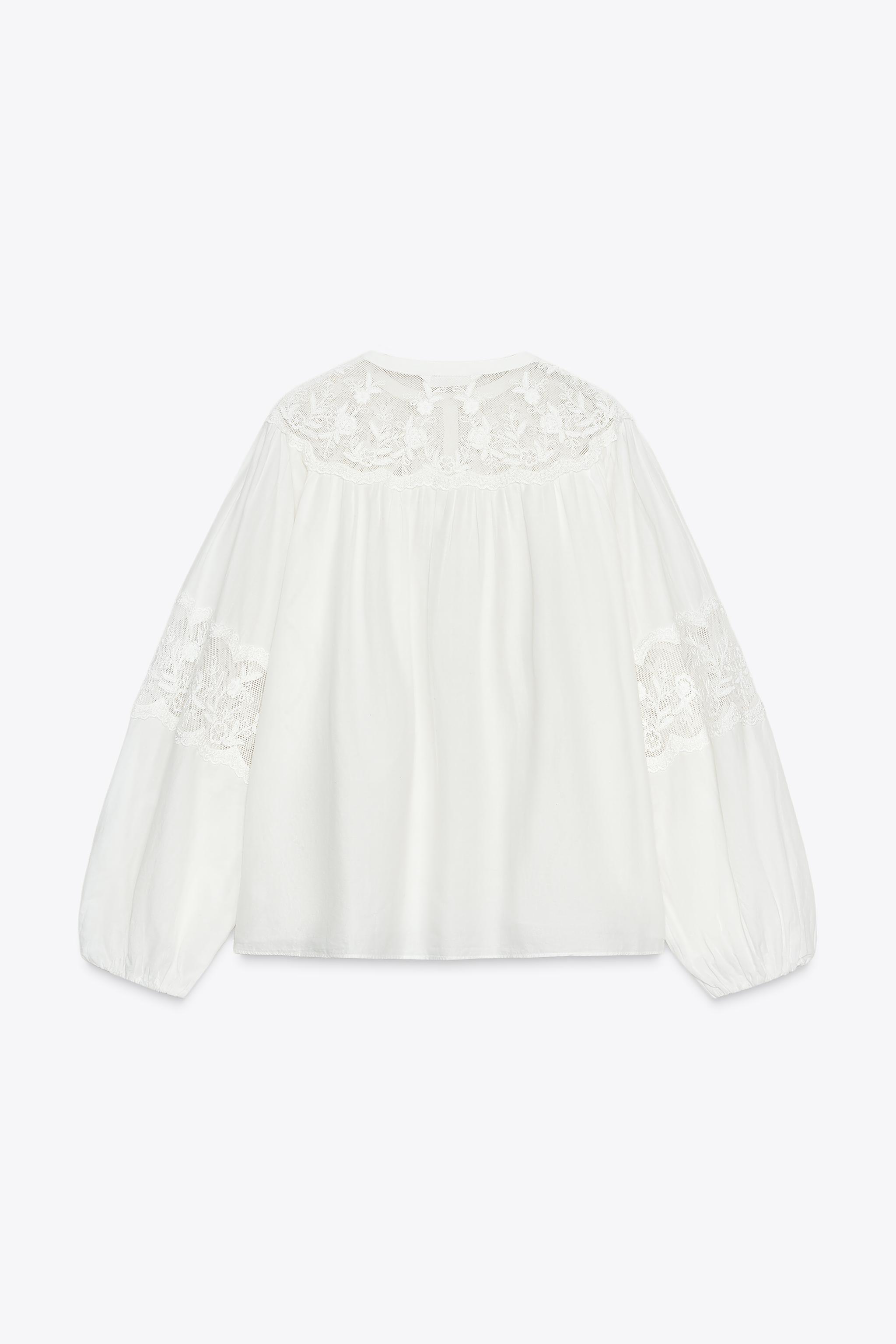 ZW COLLECTION EMBROIDERED SHIRT