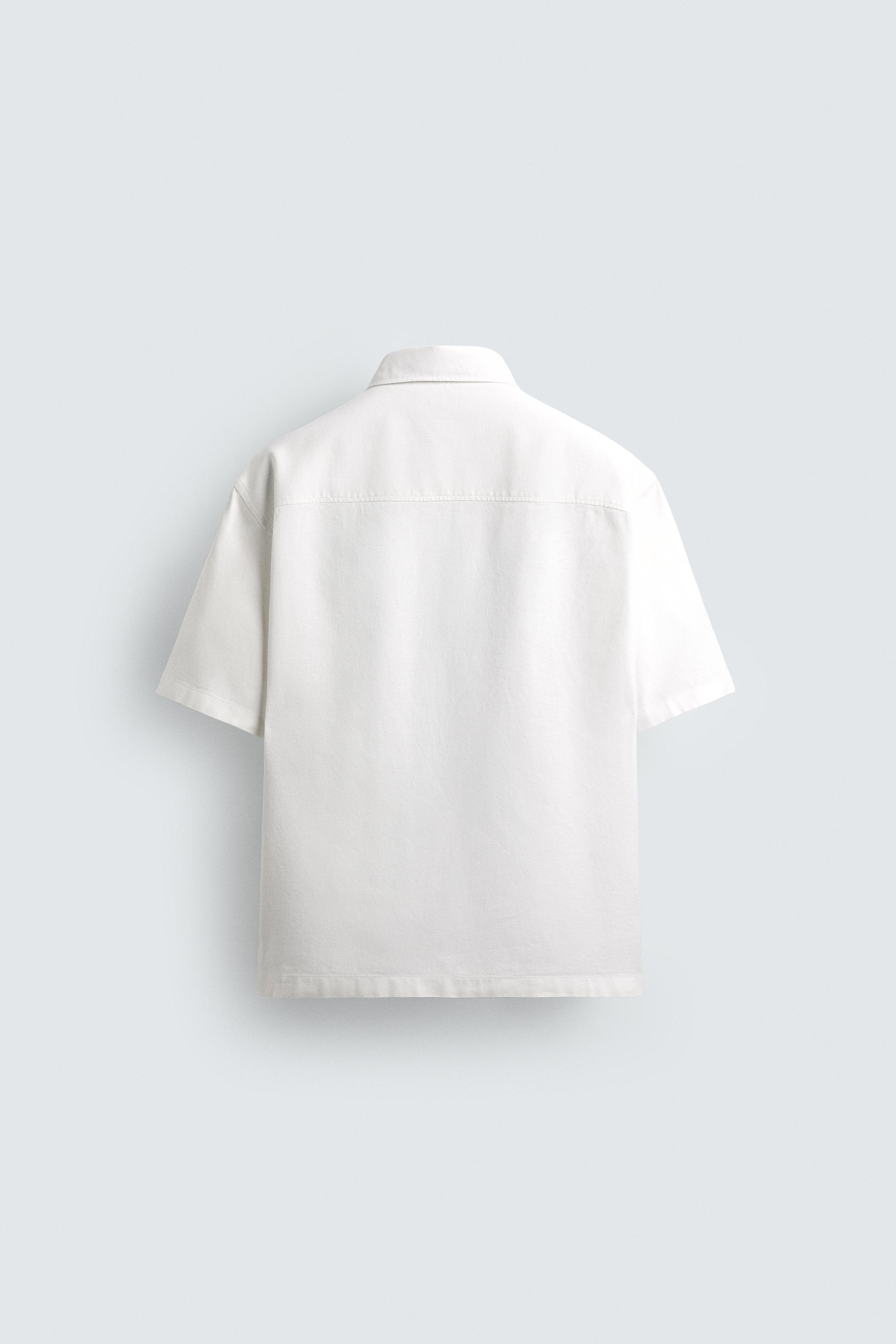 COTTON LINEN SHIRT