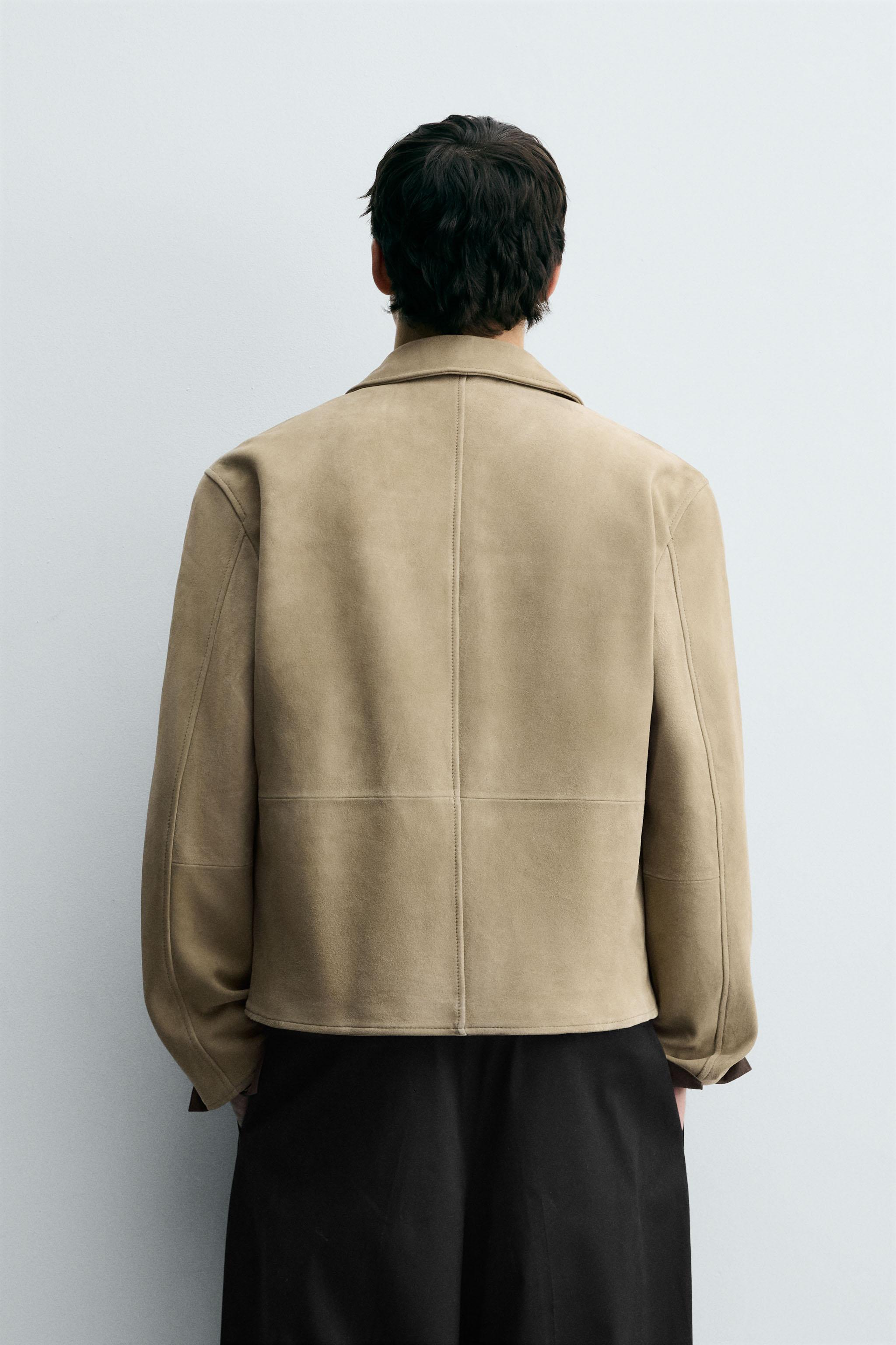 SUEDE LEATHER JACKET