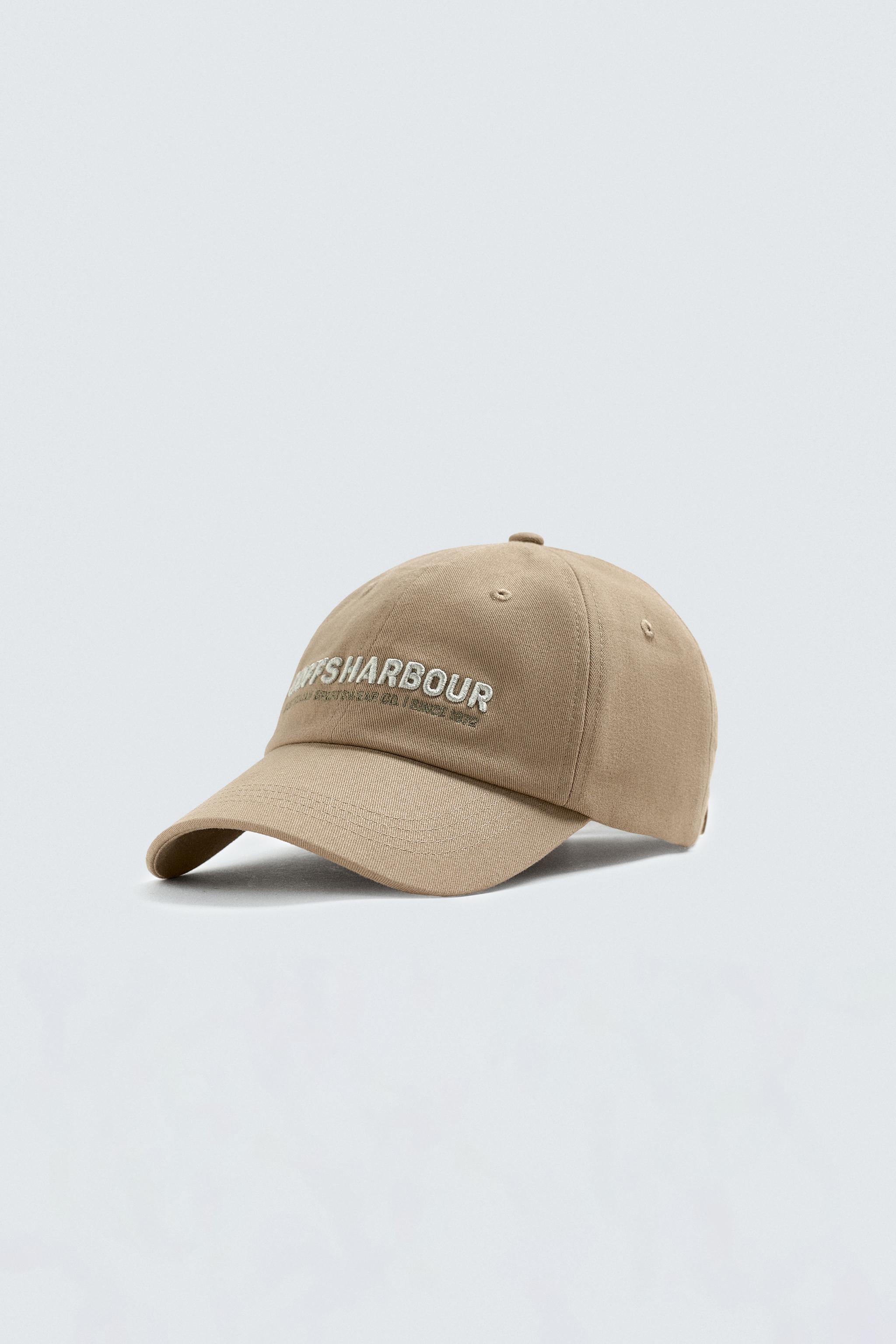 EMBROIDERED TEXT CAP