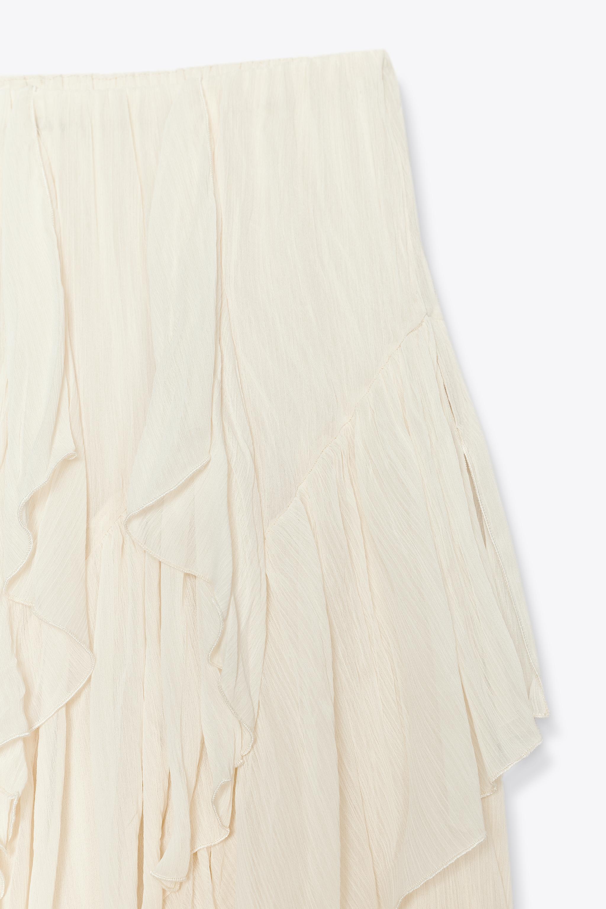 ZW COLLECTION COTTON GAUZE SKIRT