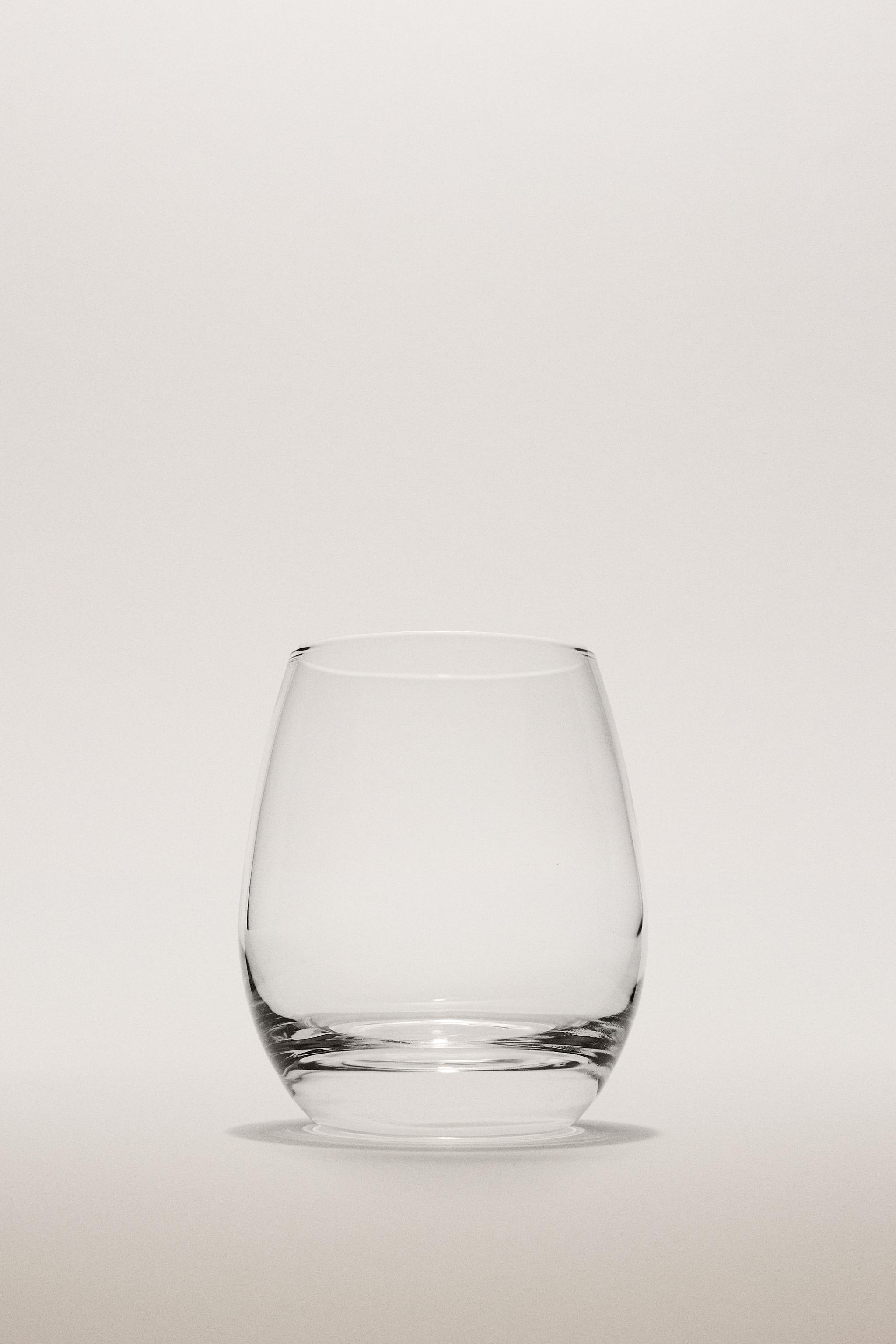 SET OF ROUNDED GLASS TUMBLERS (SET OF 3)