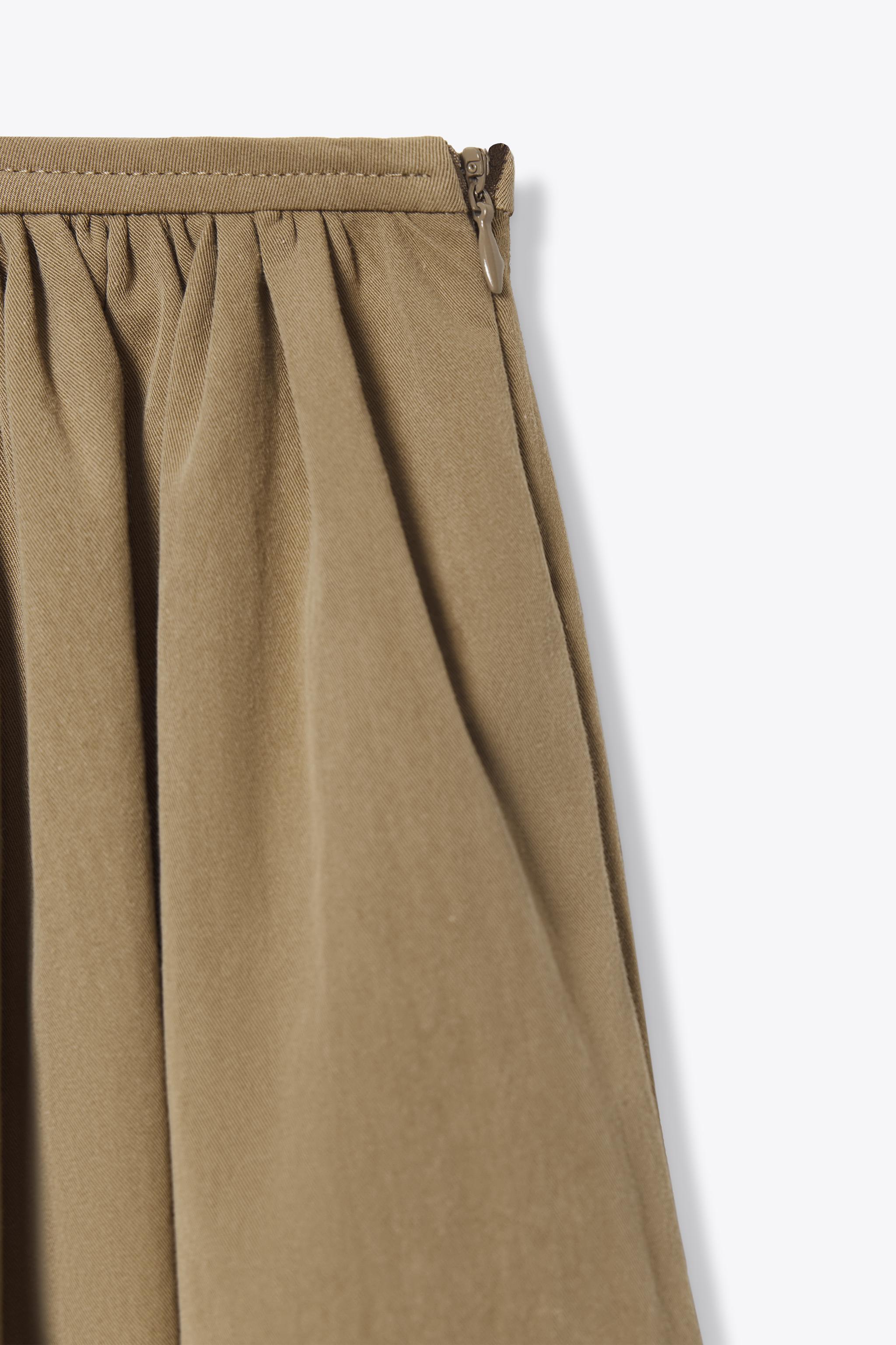 ZW COLLECTION CAPE MIDI SKIRT