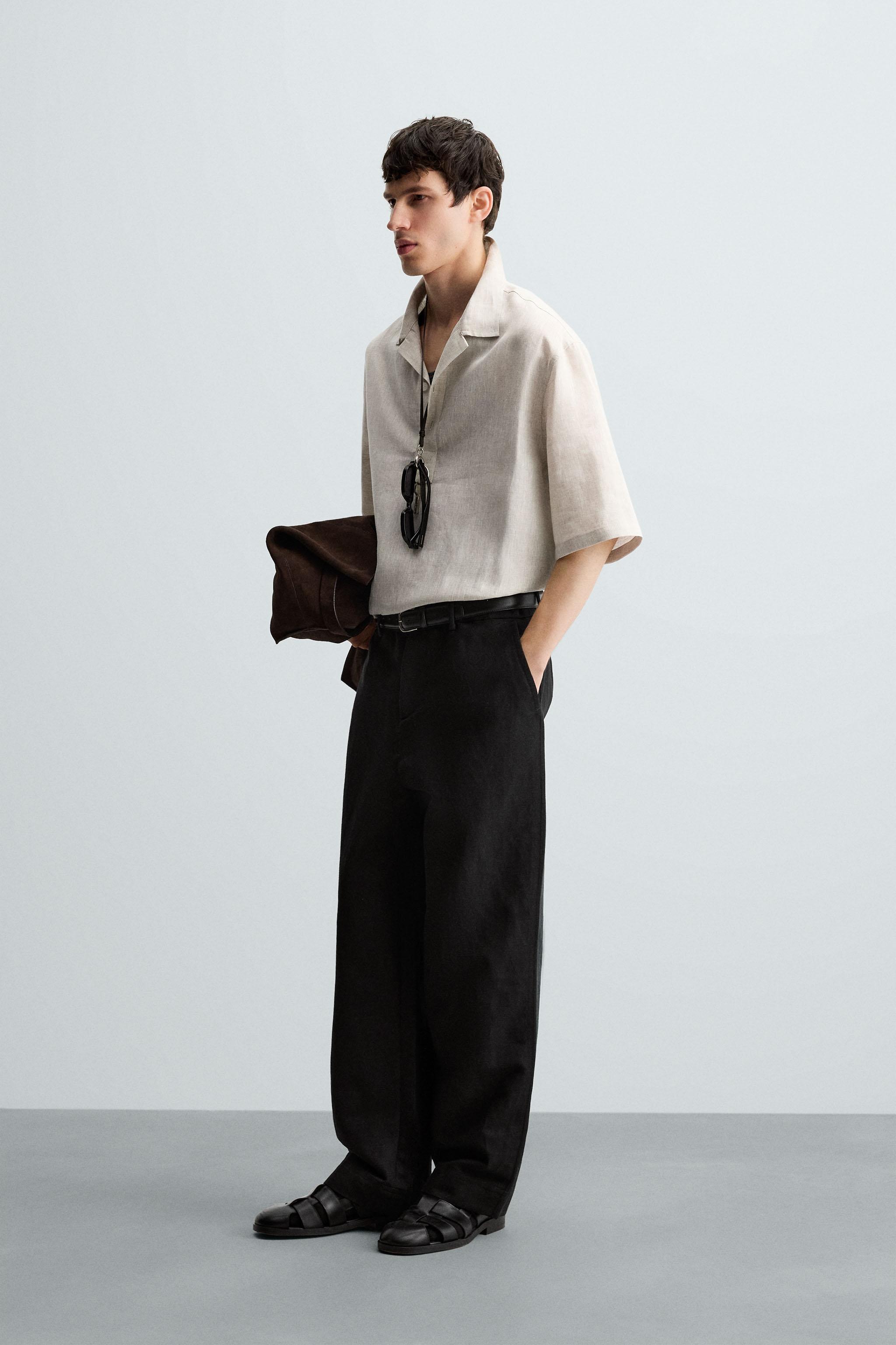 100% LINEN POLO SHIRT