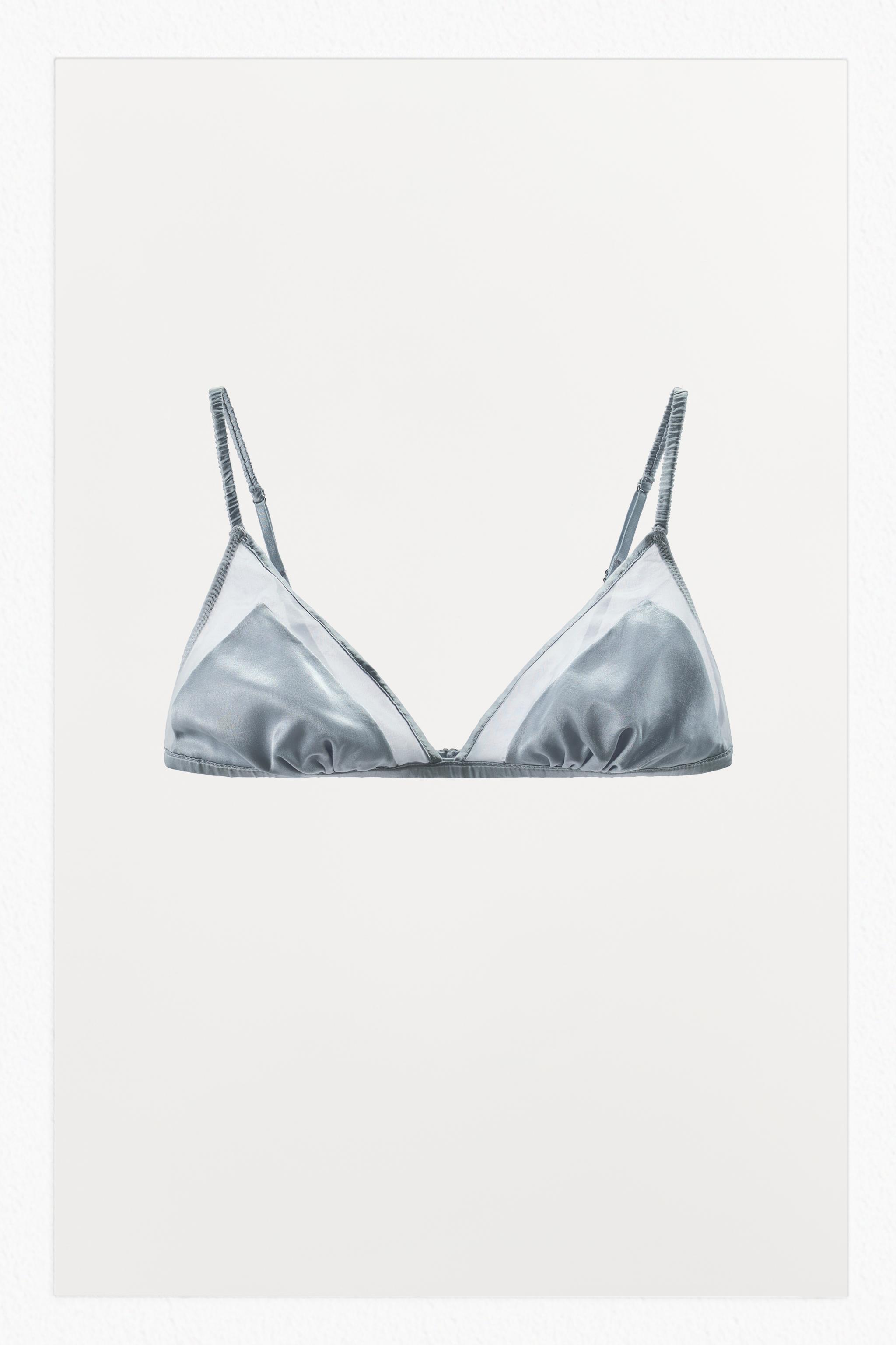 SILK TRIANGLE BRALETTE