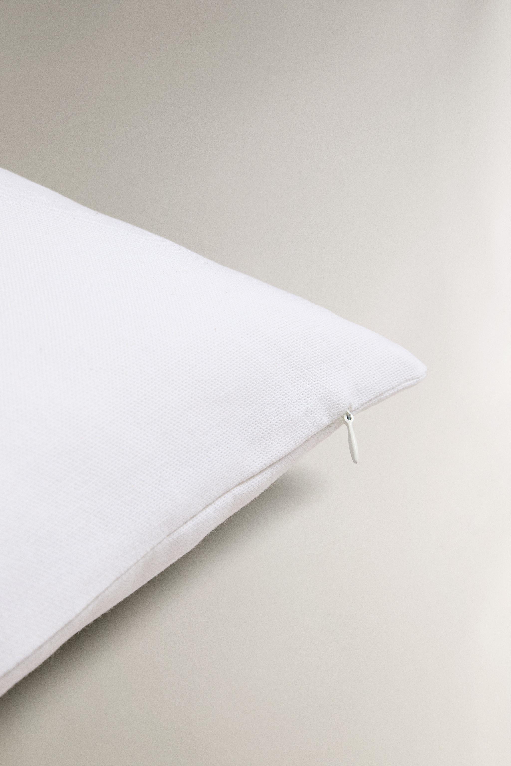 FLORAL PRINT THROW PILLOW COVER