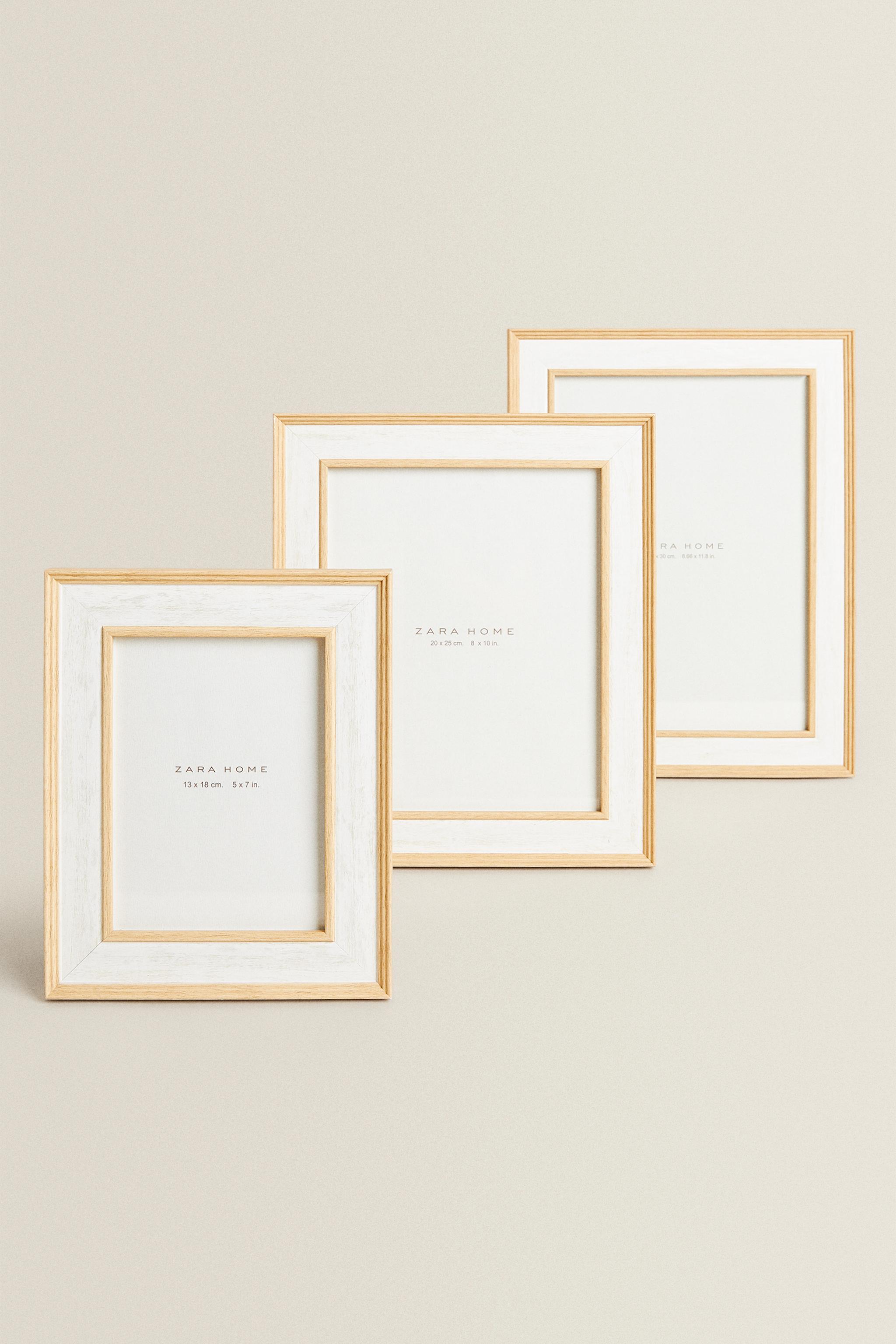 CONTRAST WOODEN PICTURE FRAME