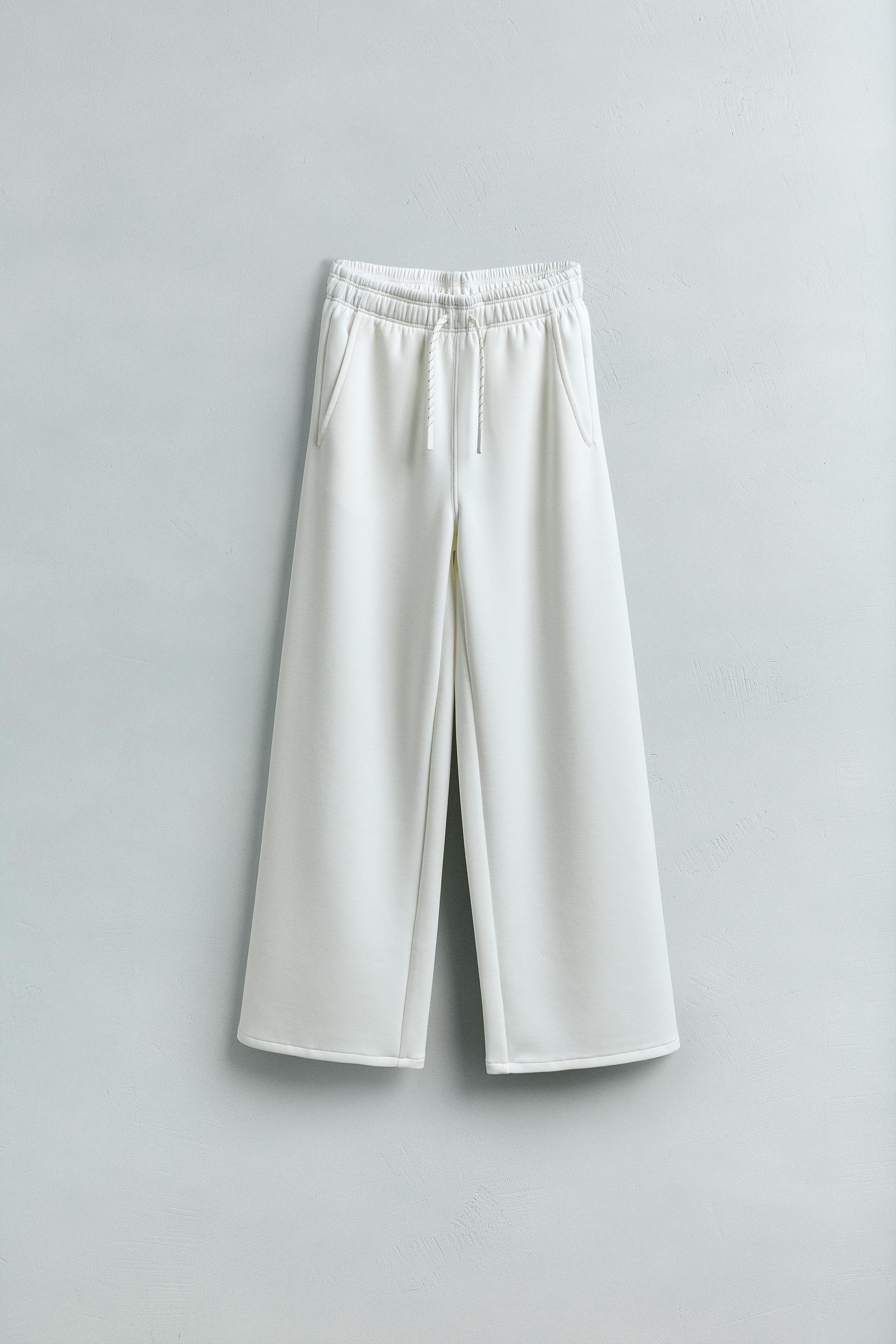 WIDE LEG PANTS WITH MODAL