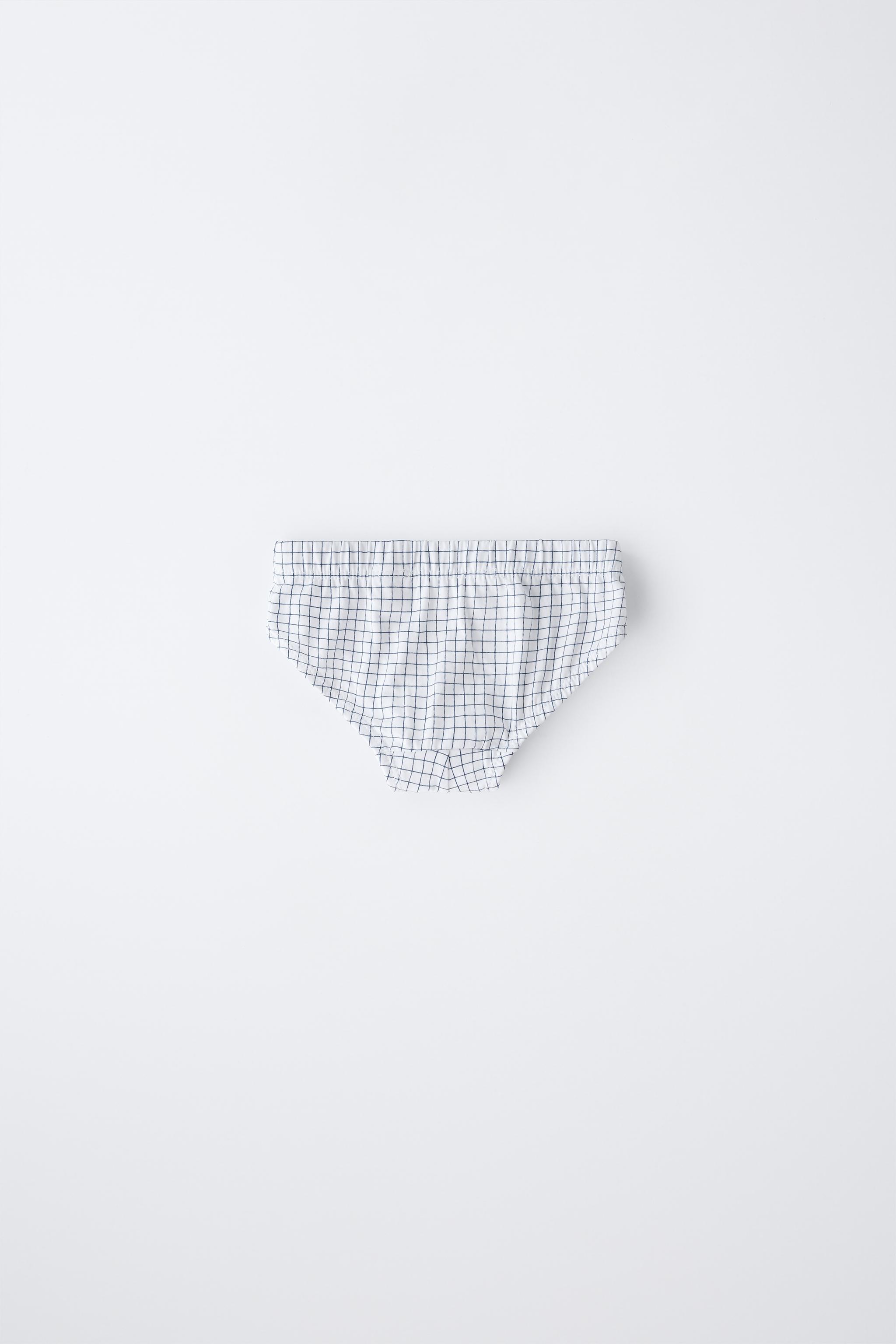 2-6 YEARS/ SIX-PACK OF CHECKERED BRIEFS