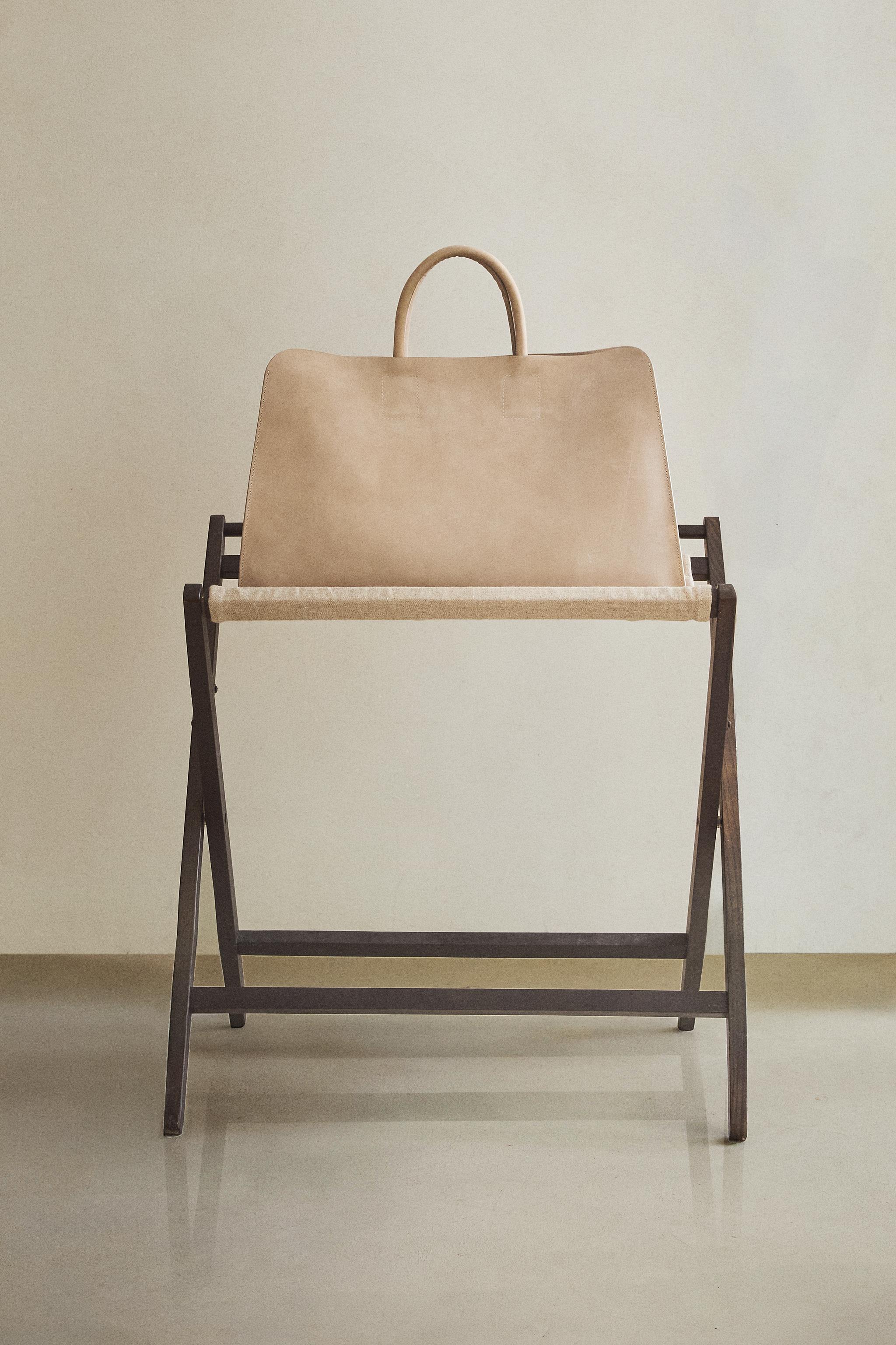 FOLDING LINEN FLOWERPOT