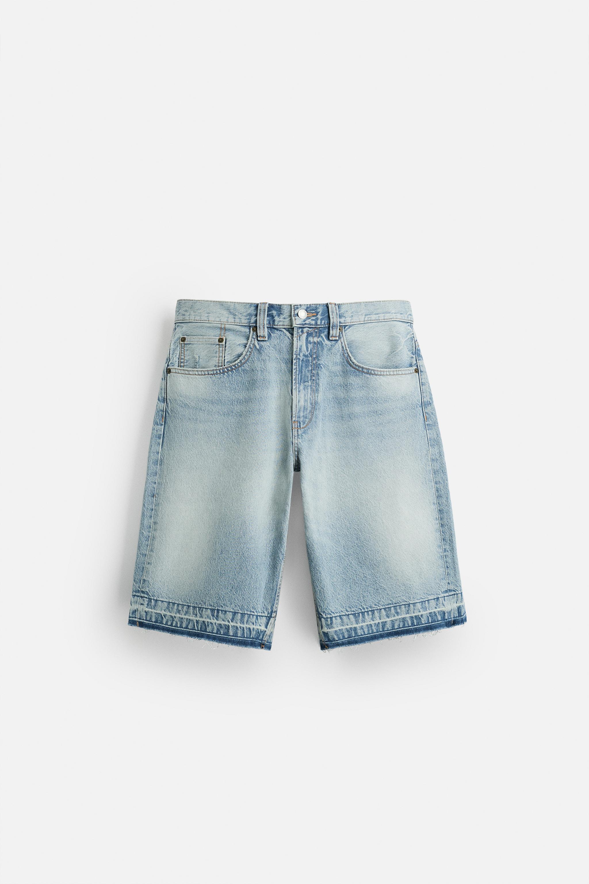 BAGGY FIT DENIM SHORTS