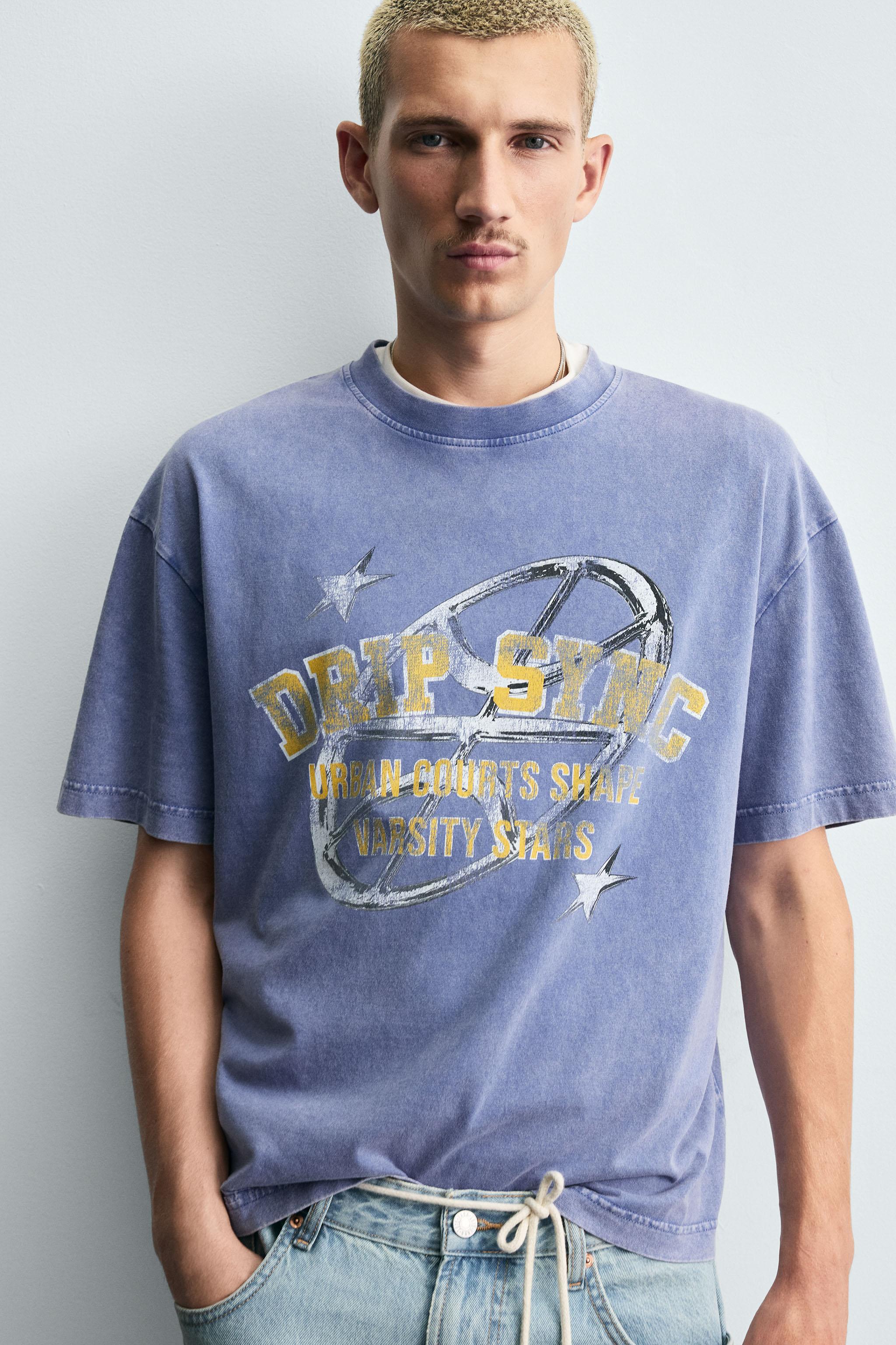 VARSITY GRAPHIC PRINT T-SHIRT