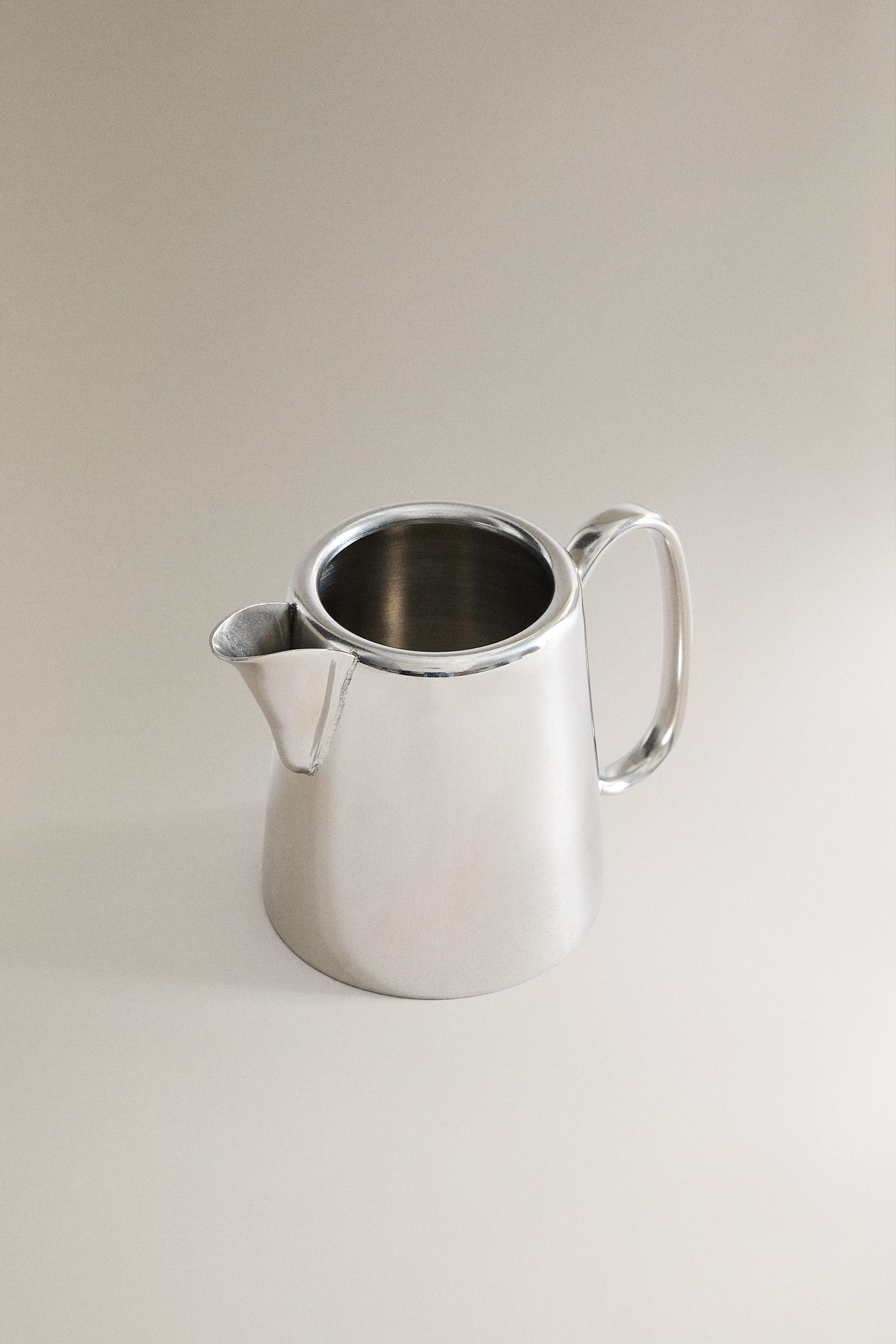 METAL MILK PITCHER SHINY