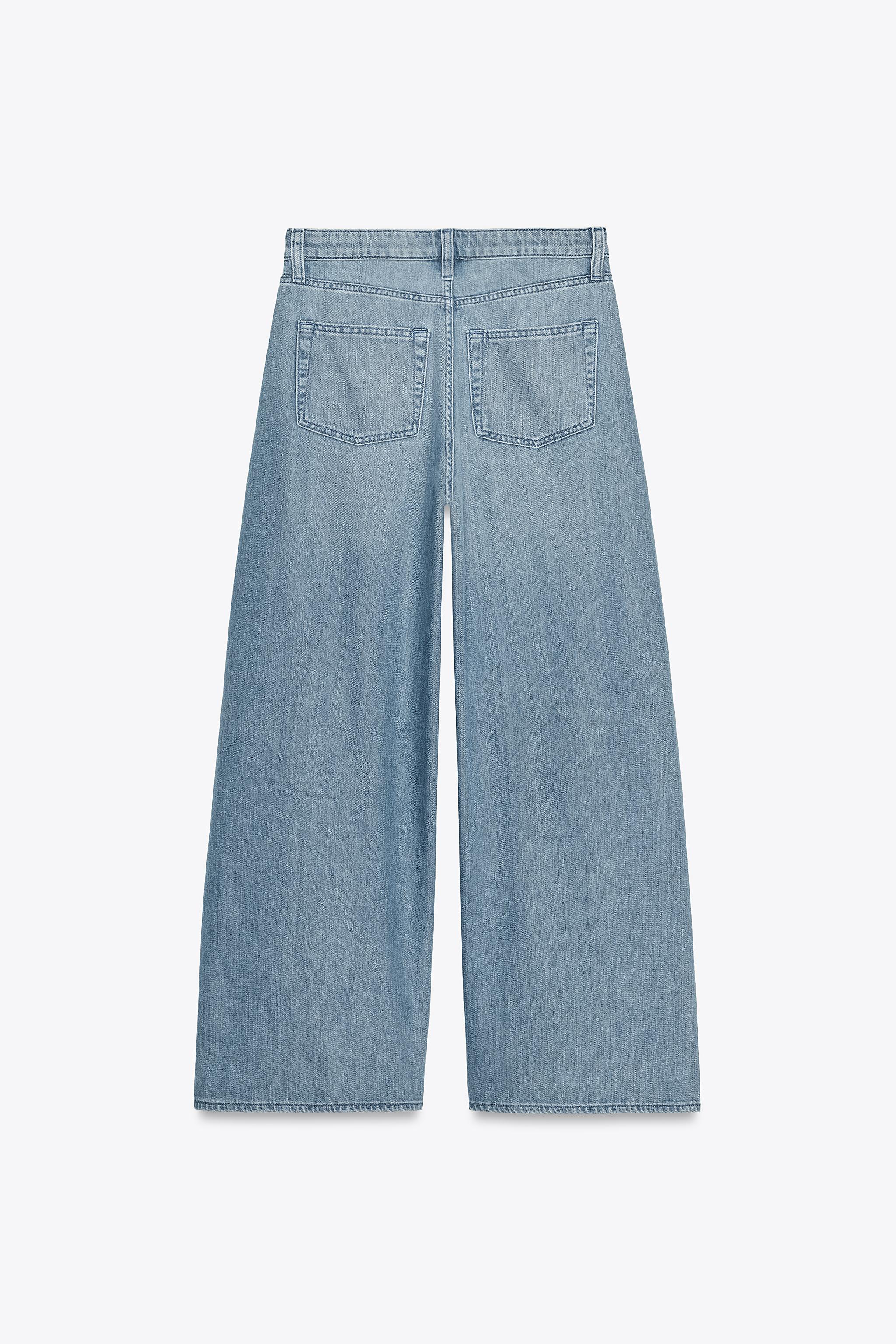 ZW COLLECTION HIGH-RISE BAGGY JEANS