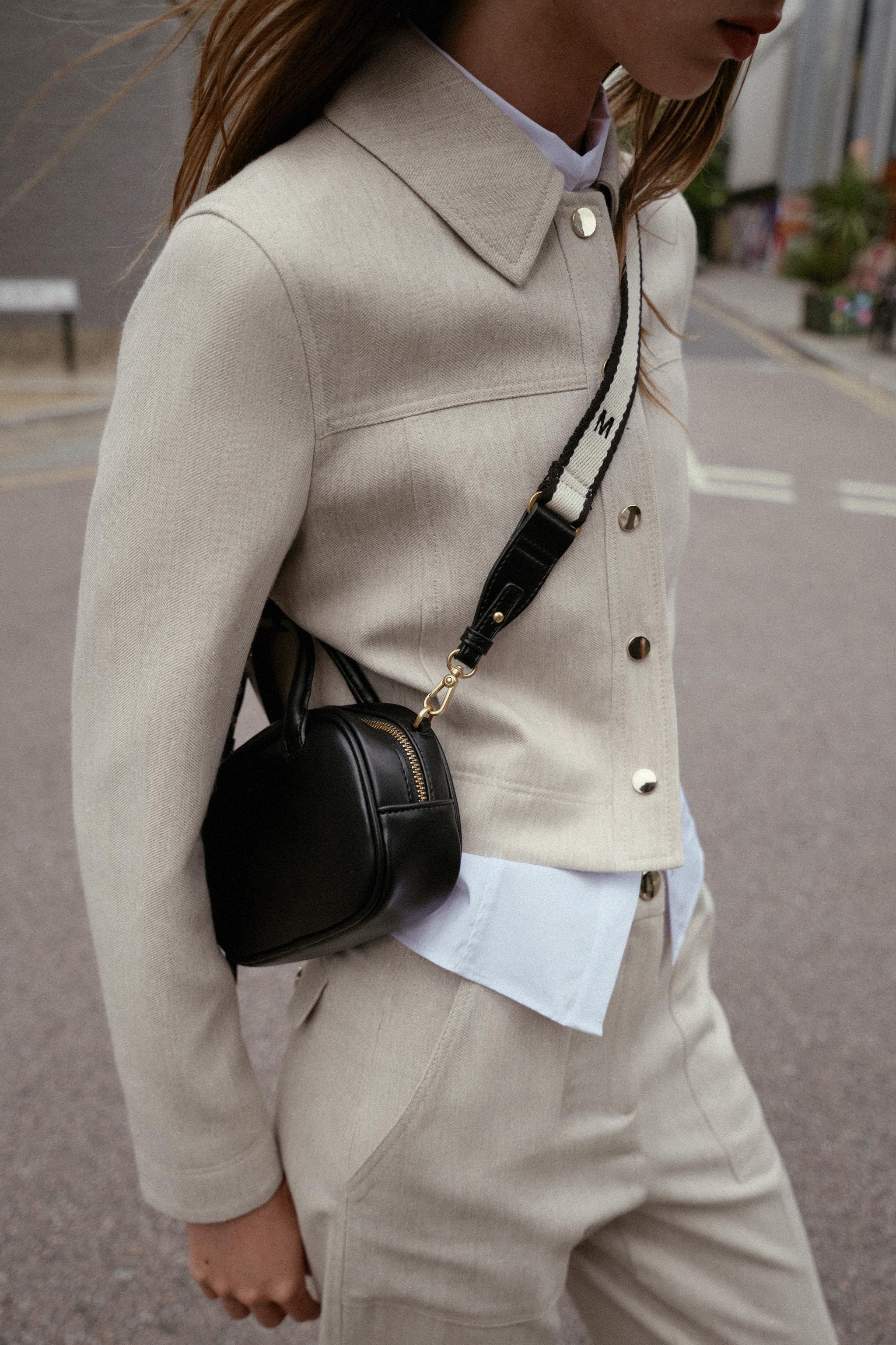 MINI TOPSTITCHED BAG