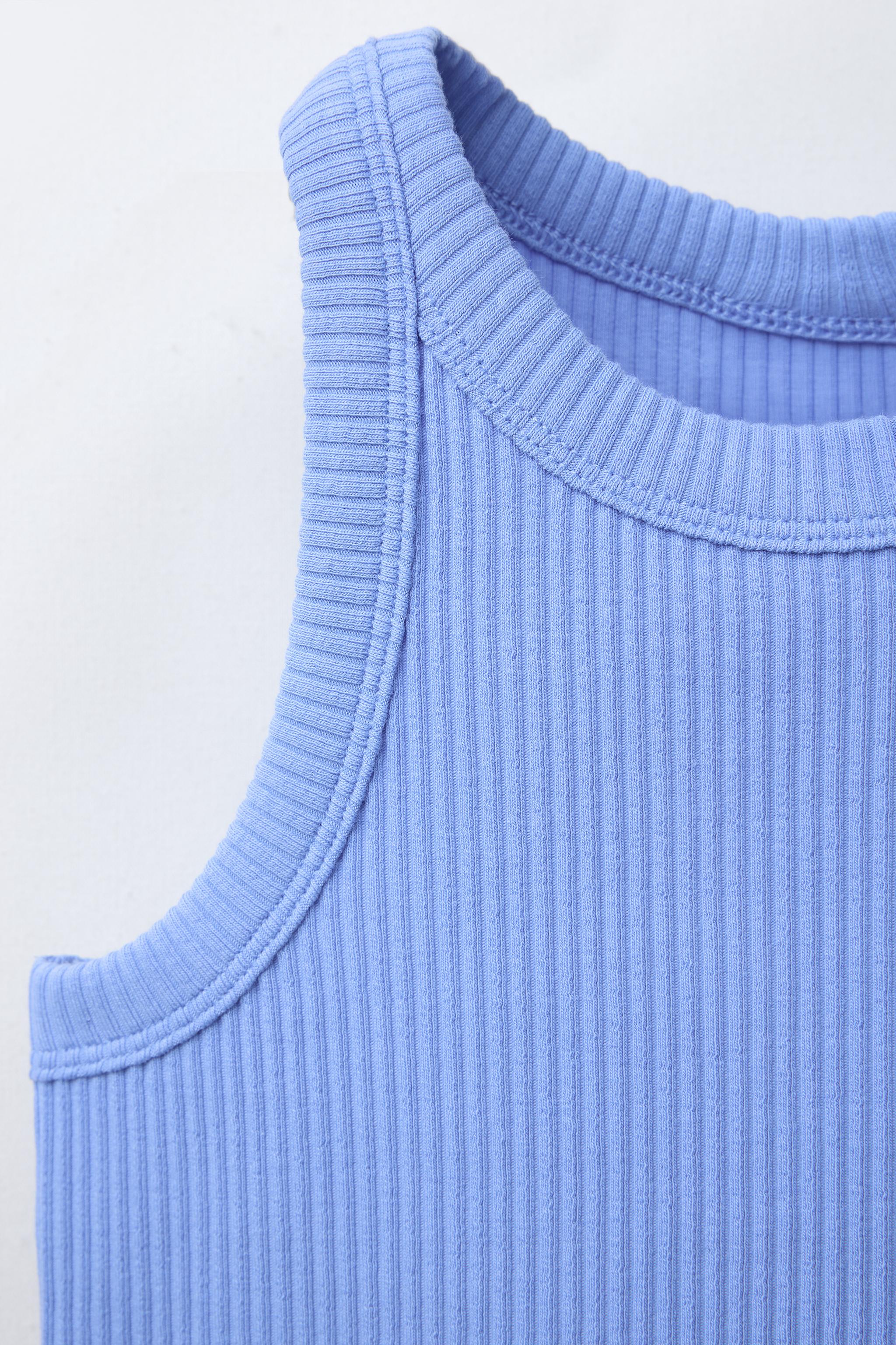 RIBBED SWIMMER T-SHIRT