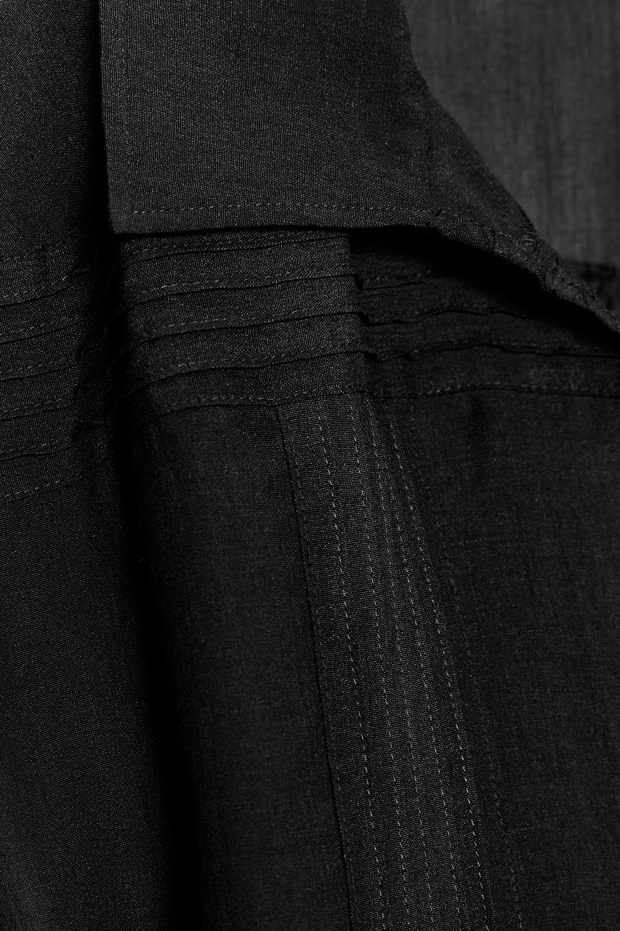 ZW COLLECTION RAMIE BLEND PINTUCK SHIRT