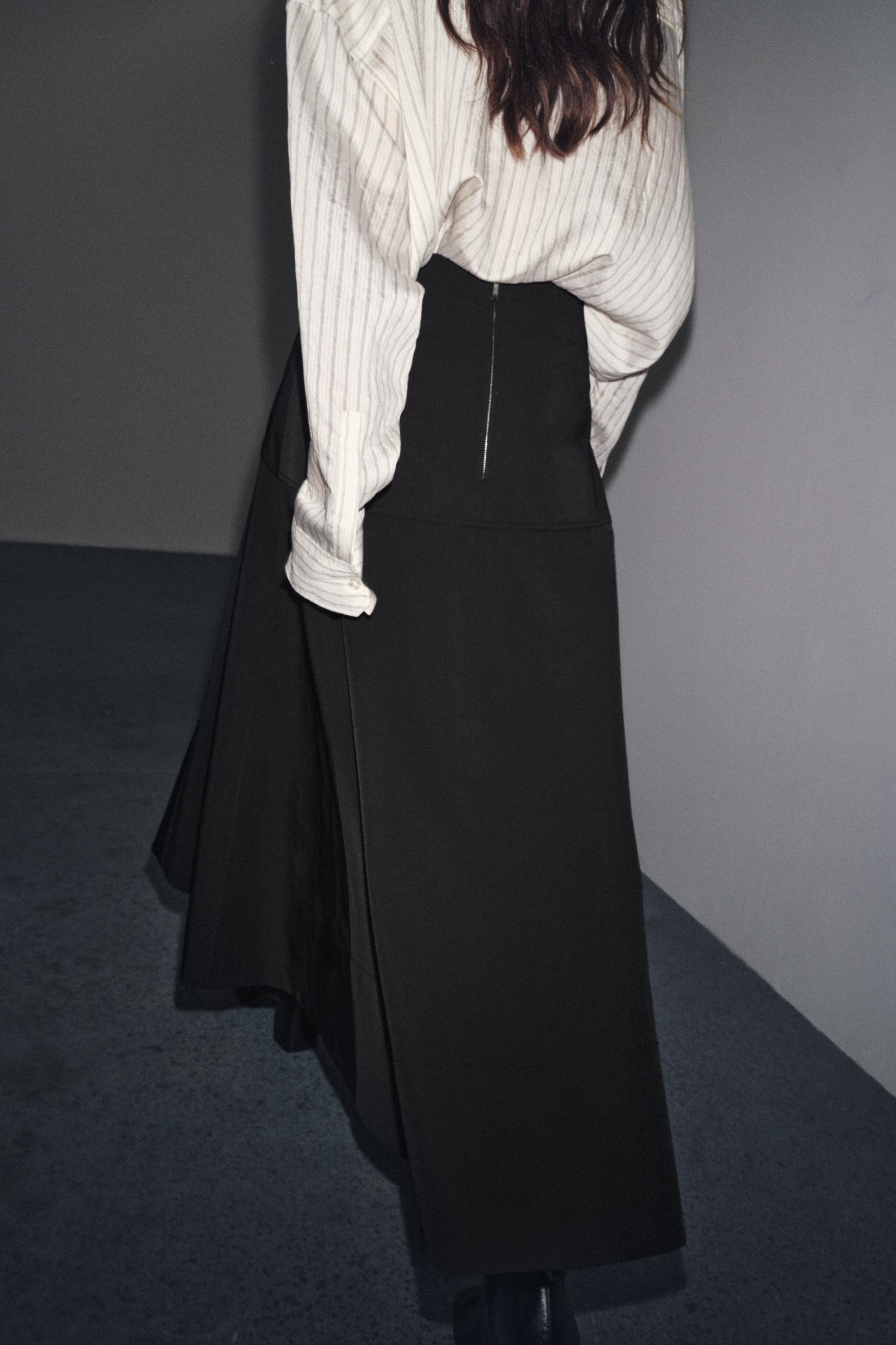 ZW COLLECTION FLARED BELT SKIRT