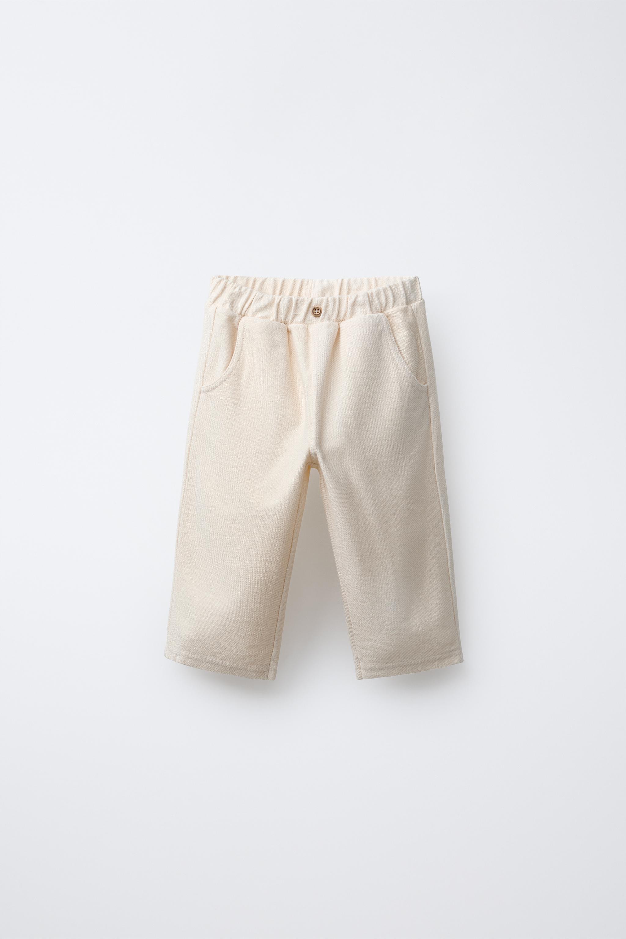 TWILL BUTTON PANTS