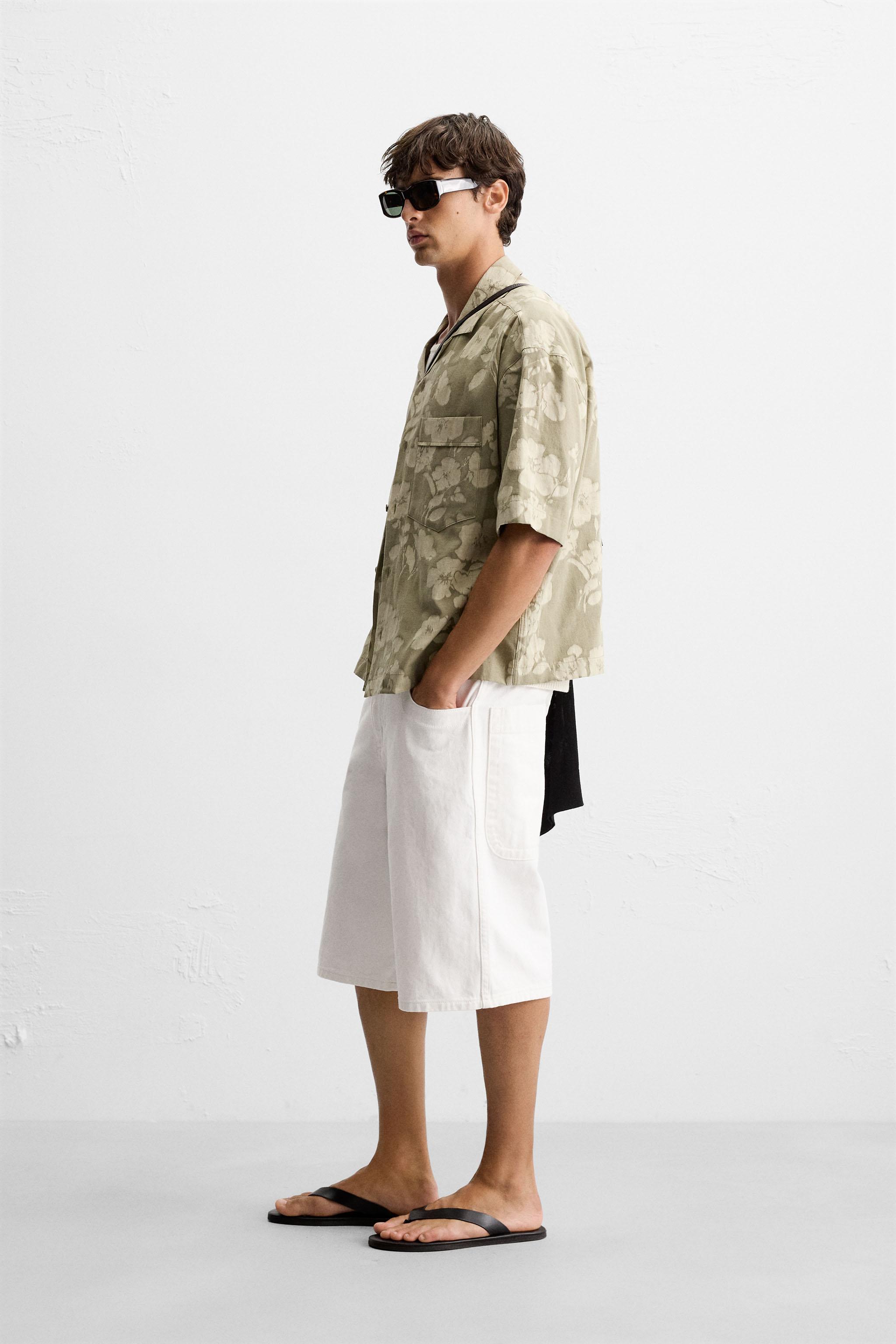 JACQUARD FLORAL SHIRT