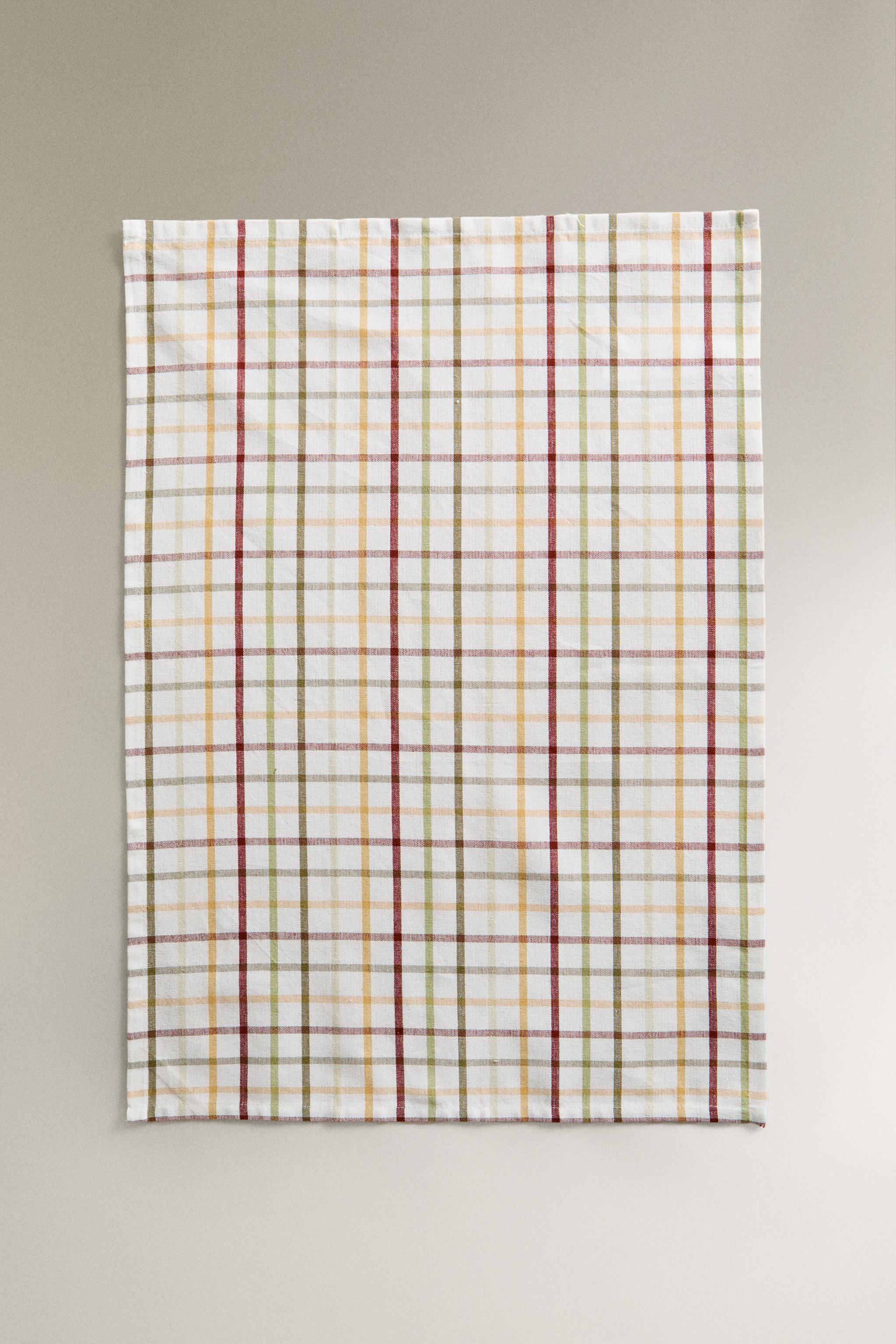 DYED THREAD KITCHEN TOWEL (SET OF 3)