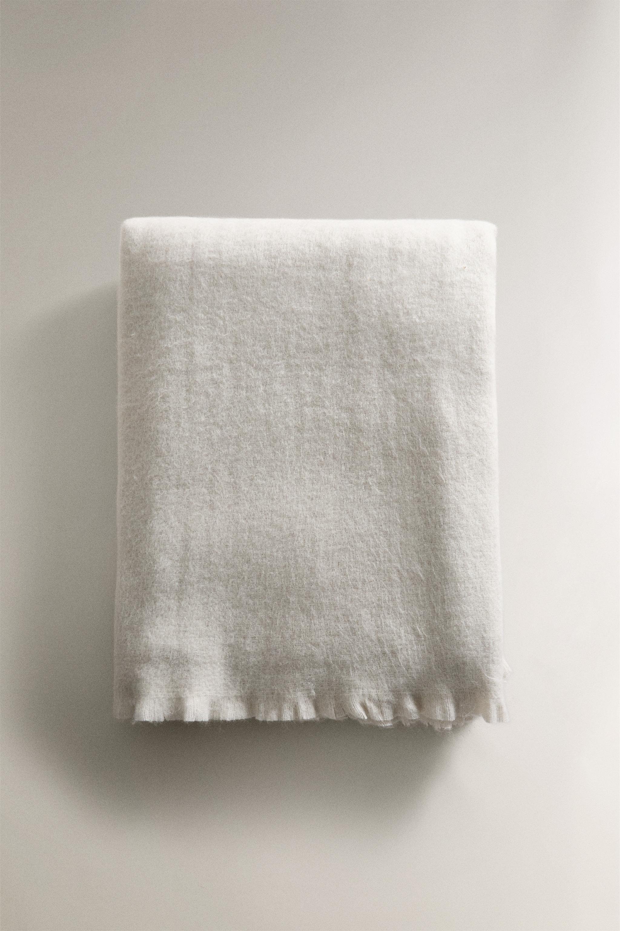 FRINGED SOFT BLANKET