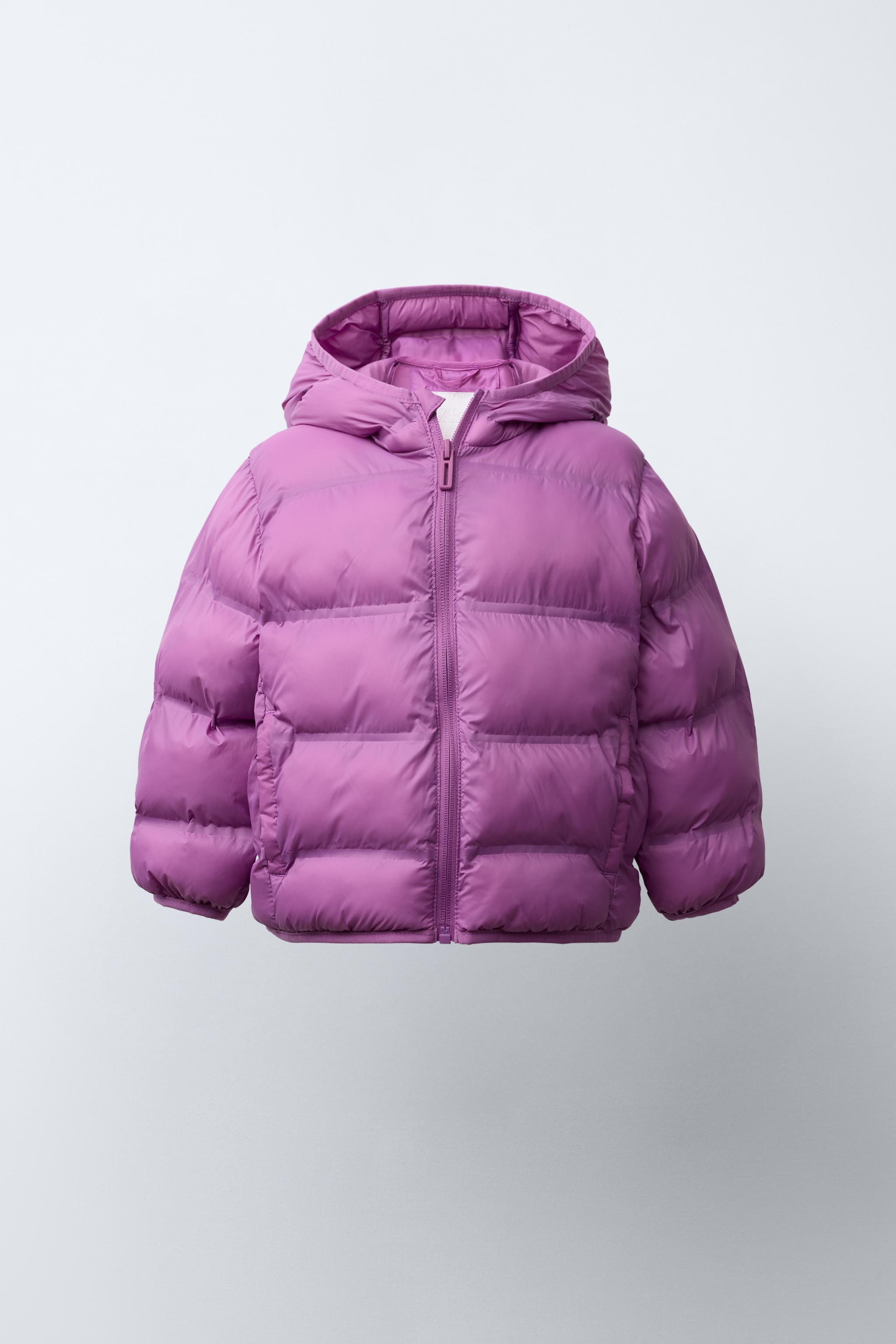 LIGHTWEIGHT HOODED PUFFER JACKET
