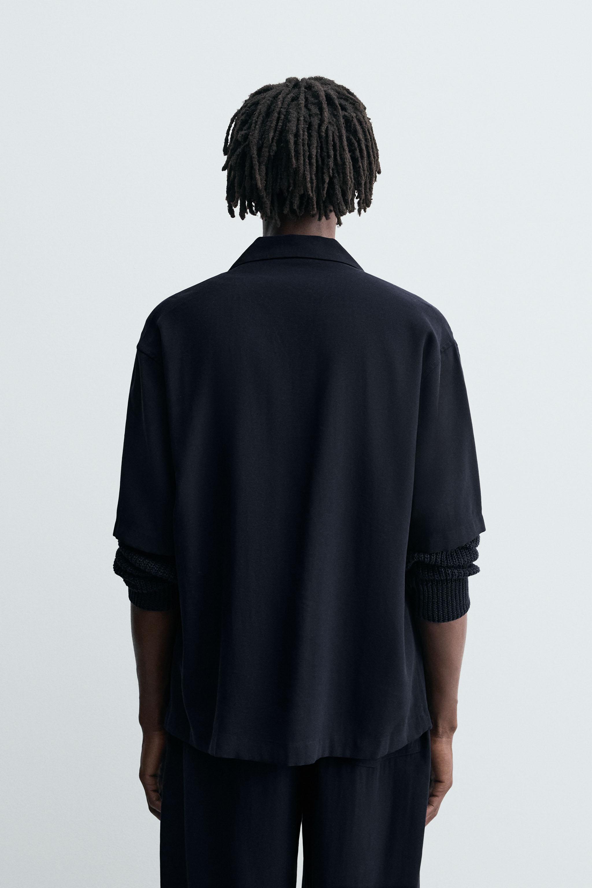 RELAXED FIT FLOWY SHIRT