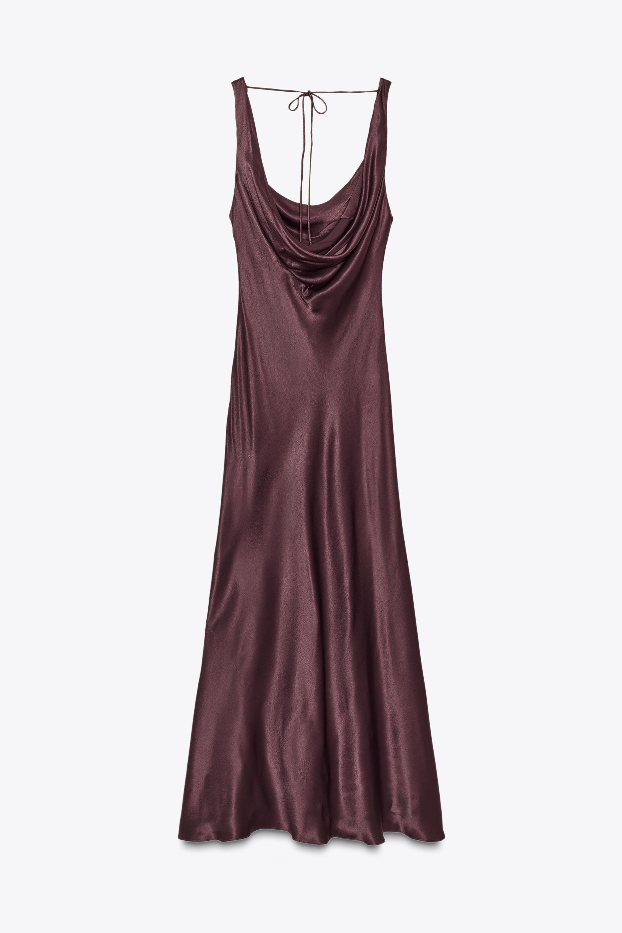 ZW COLLECTION SATIN LONG DRESS