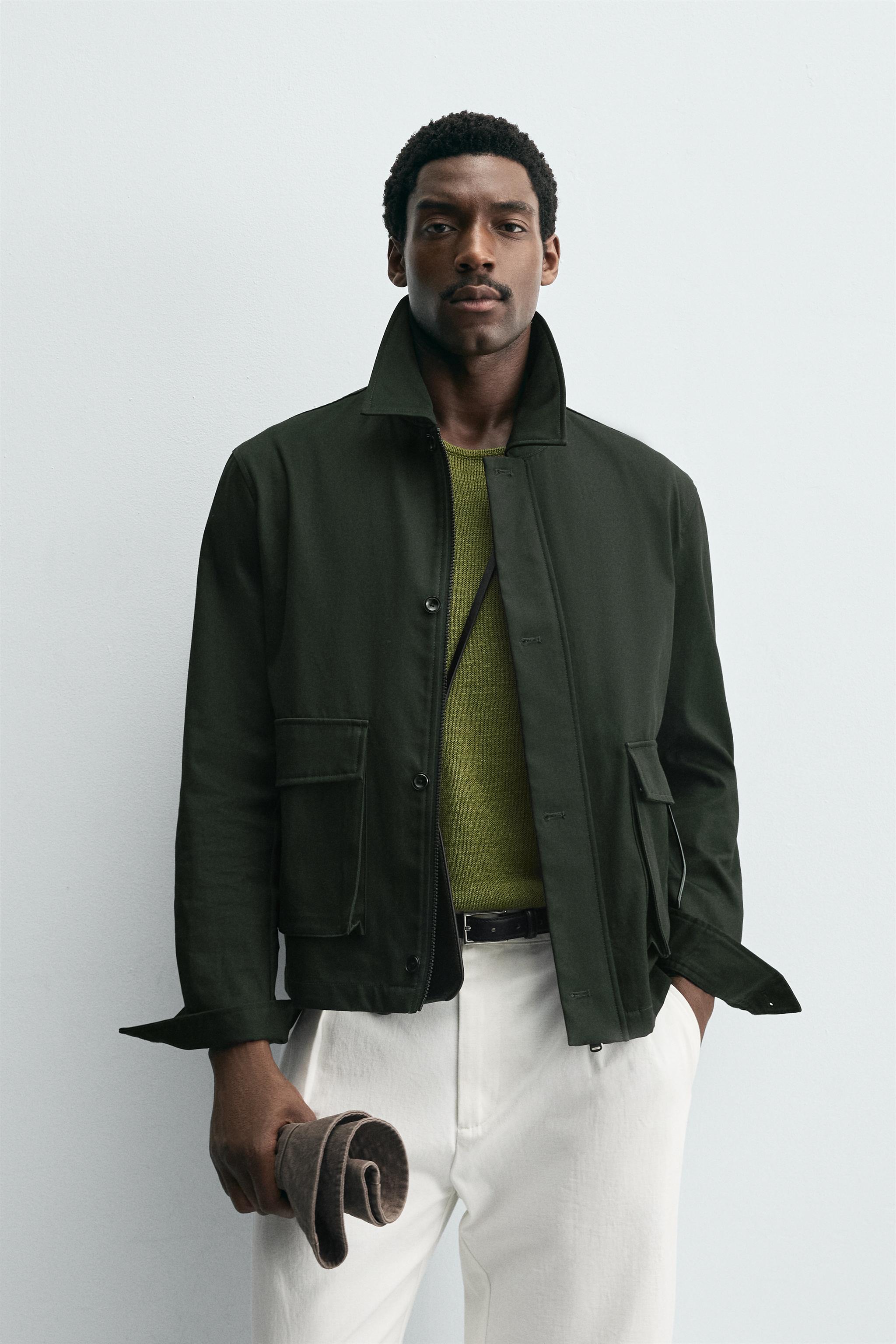 REGULAR FIT POCKET JACKET