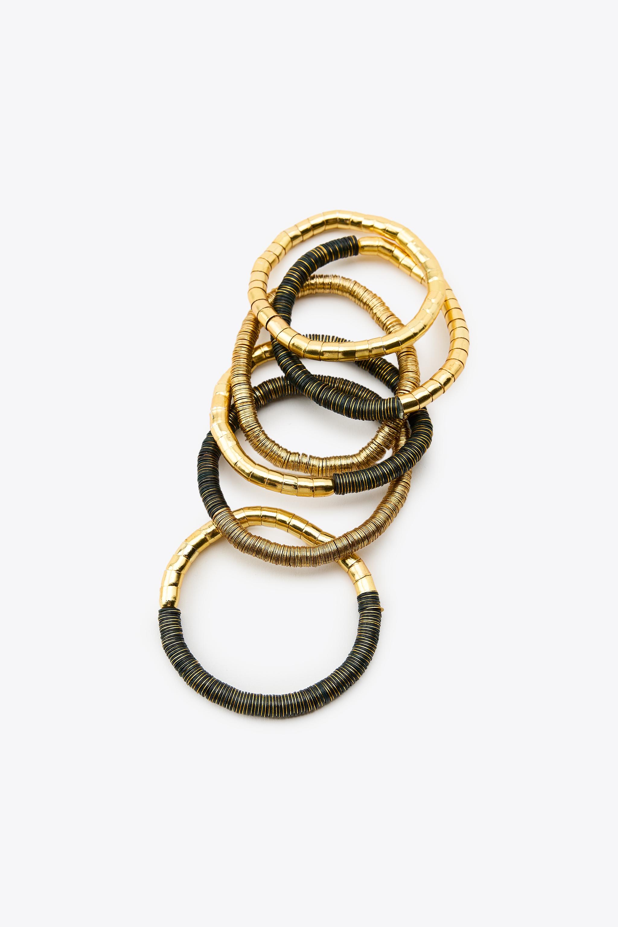 6-PACK OF COMBINED ELASTIC BRACELETS