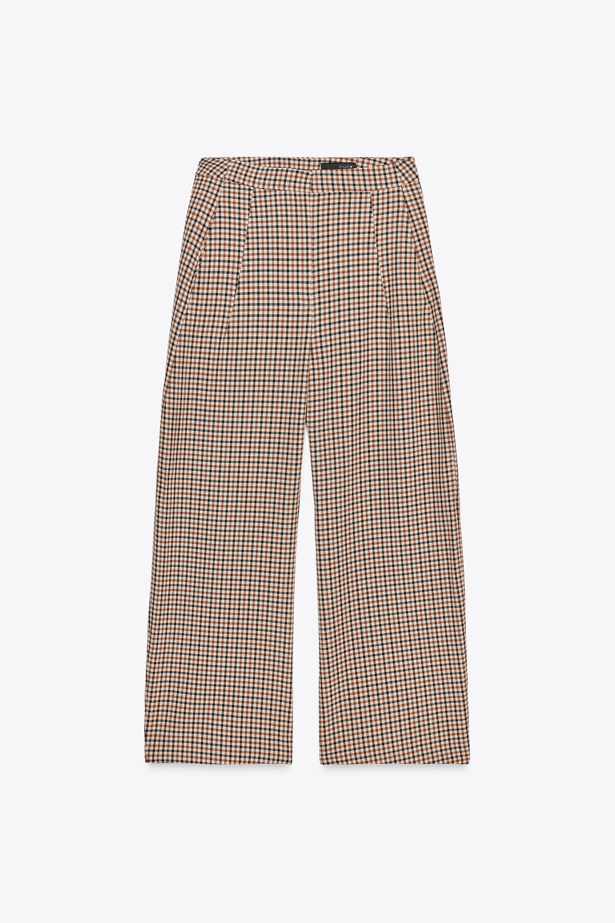 ZW COLLECTION PLAID PANTS