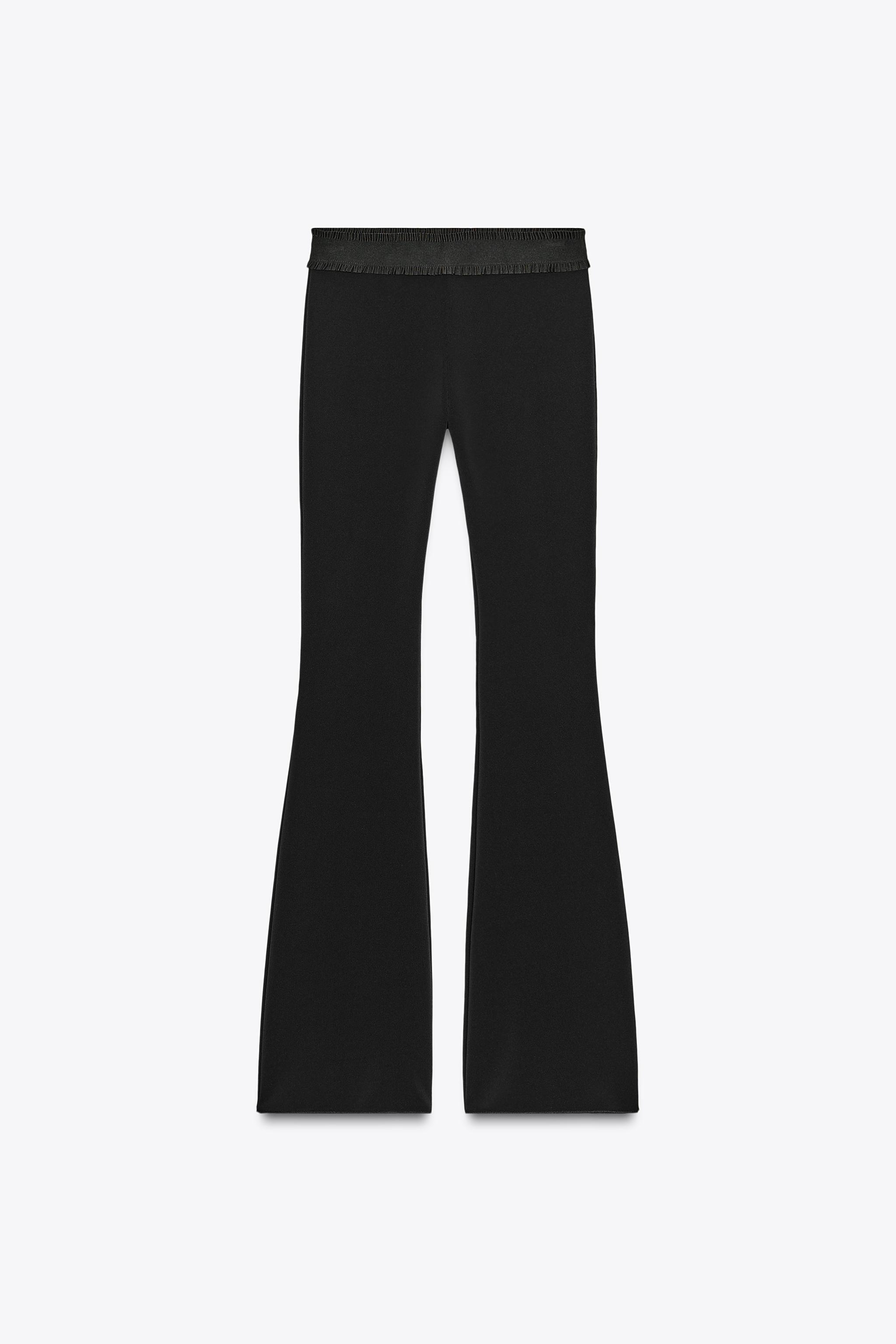 CONTOURING STRETCH FLARE PANTS