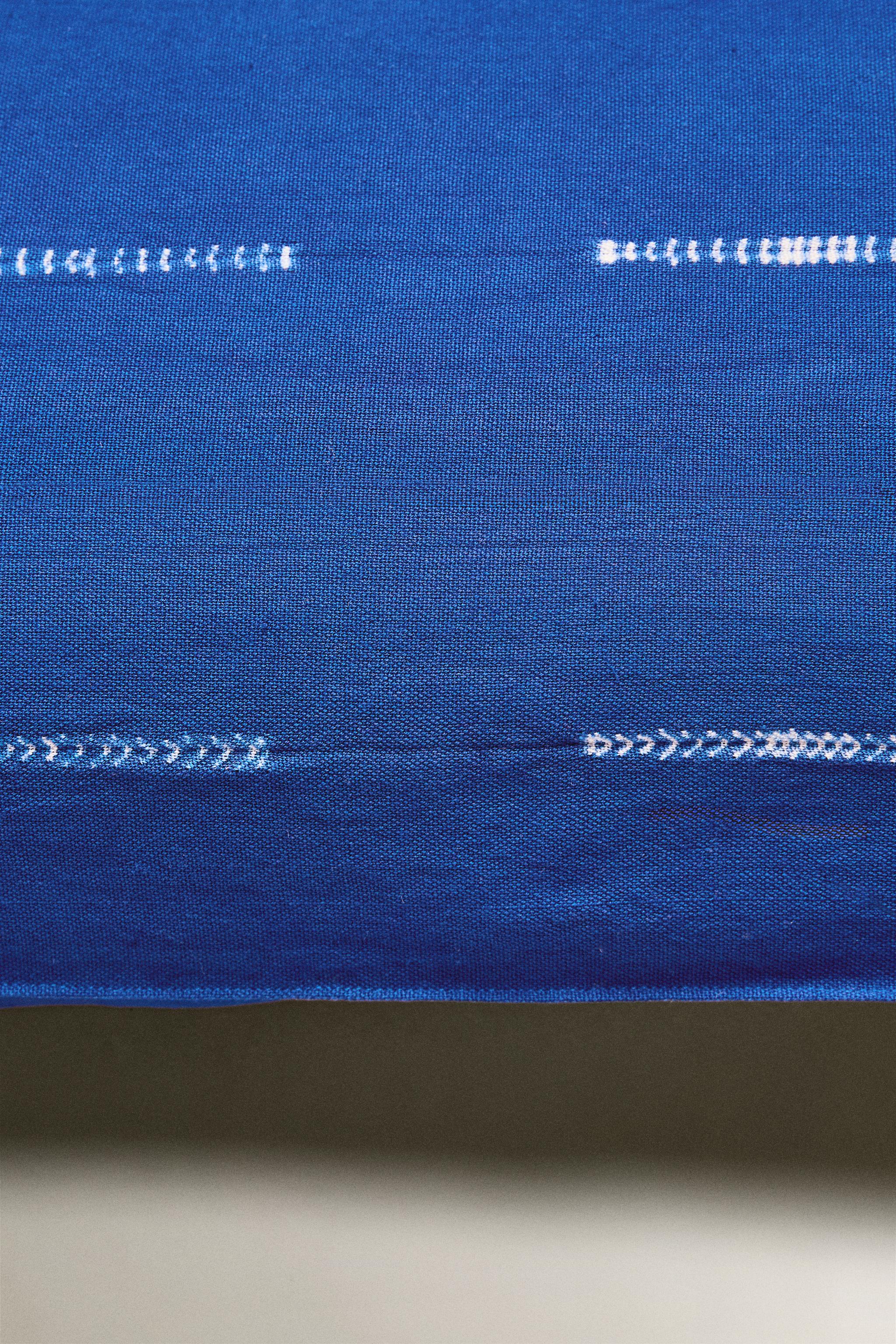 TIE-DYE COTTON THROW PILLOW COVER X TENSIRA