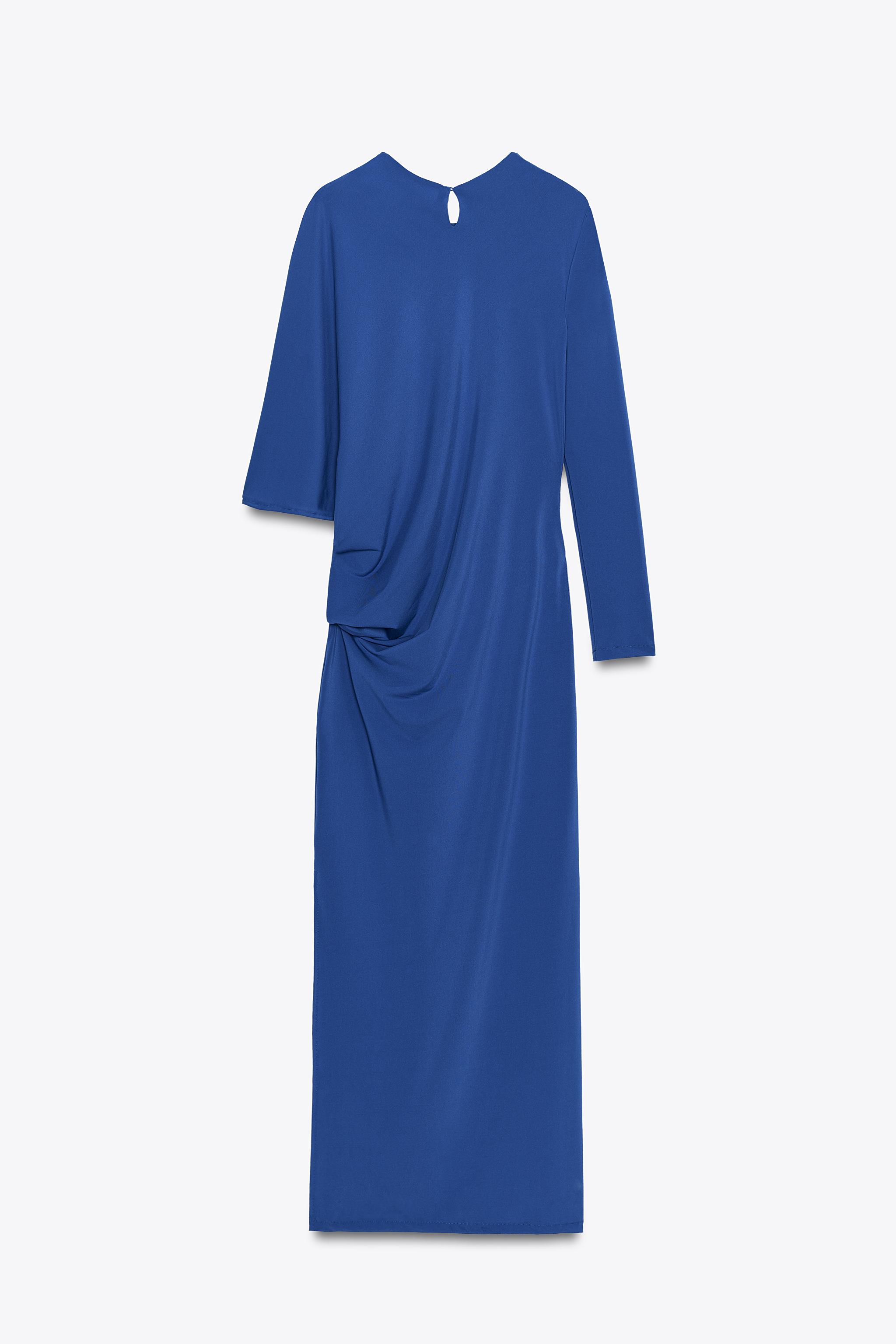 ASYMMETRIC MAXI DRESS